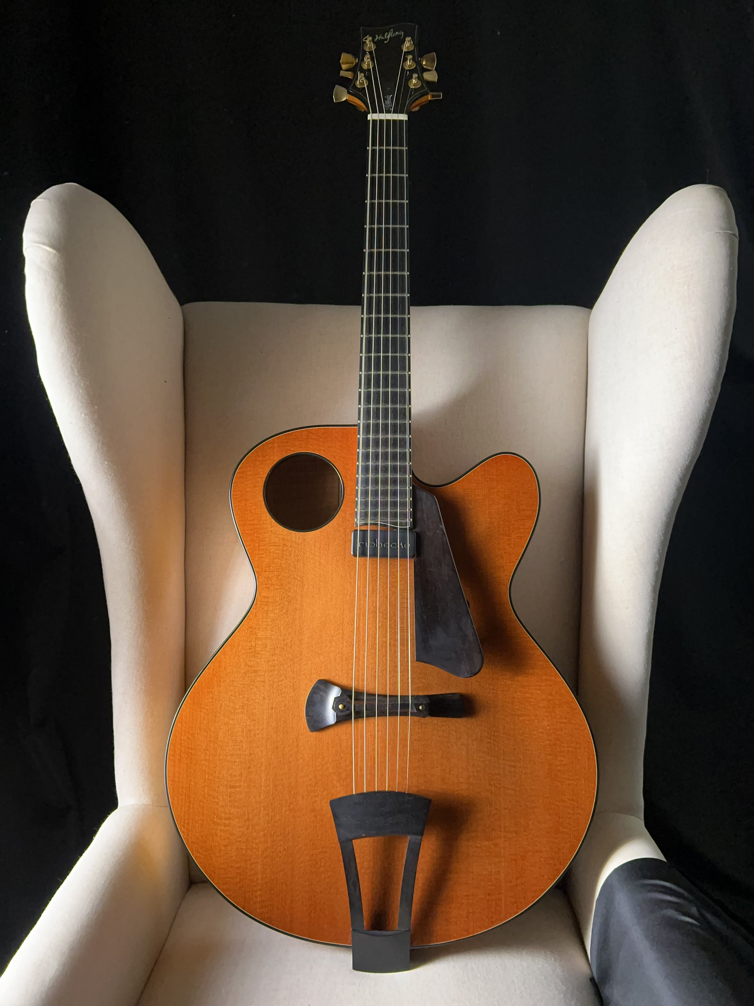 -SOLD- Ribbecke Halfling 17" Archtop