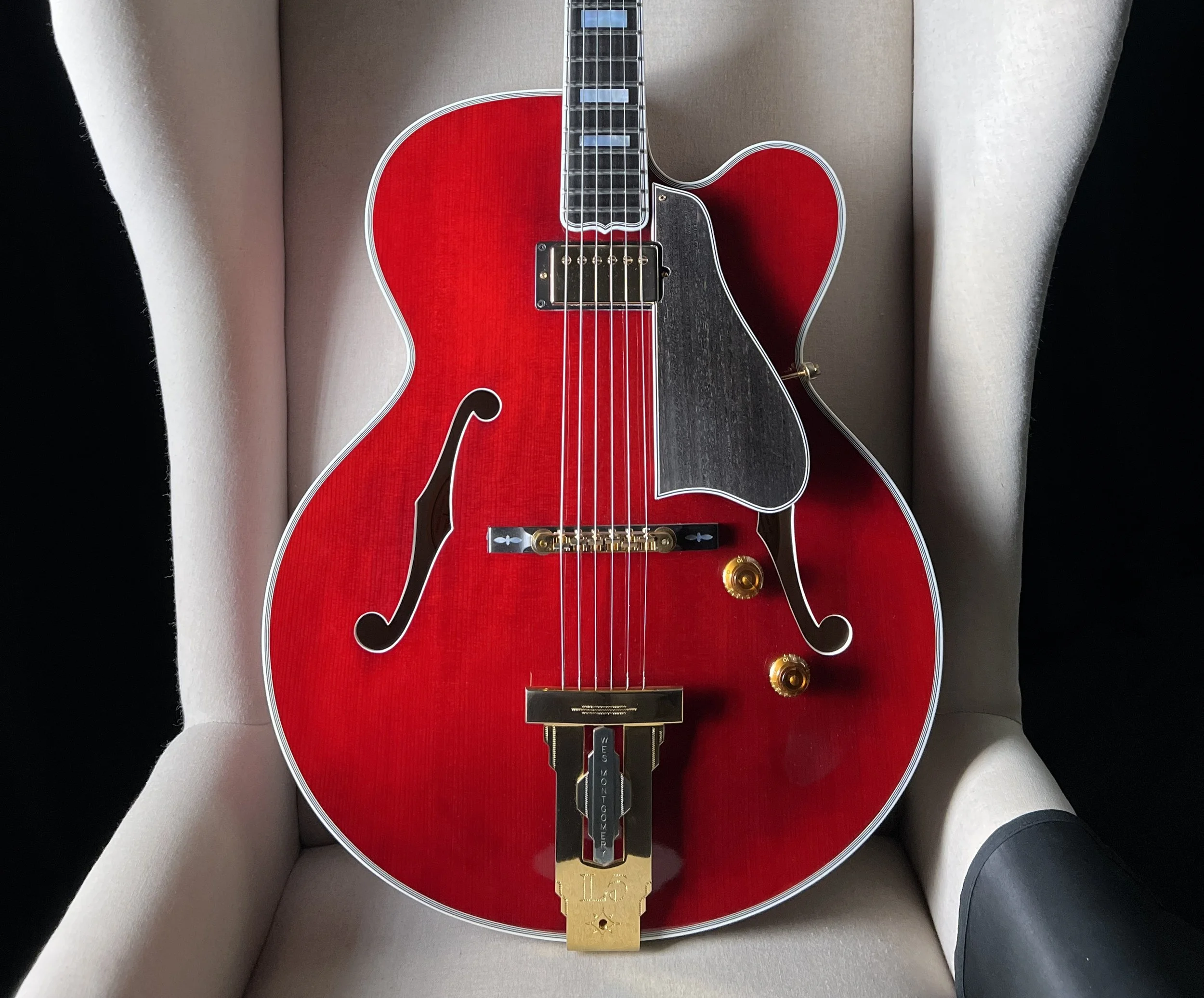 -SOLD- Gibson Crimson Custom L5 Wes Montgomery