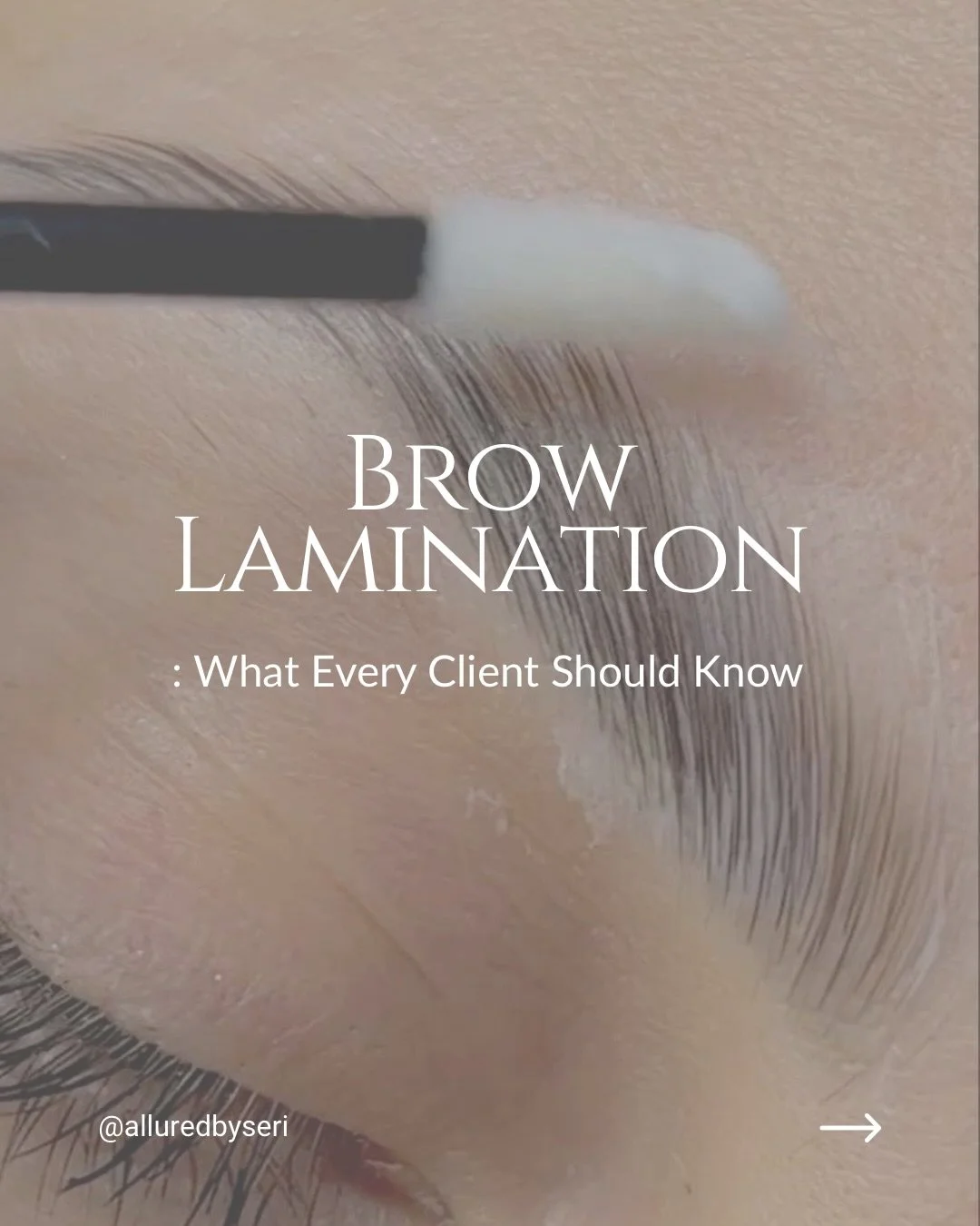 Each slide breaks down everything you need to know about brow lamination. Take a look if you&rsquo;re thinking about trying it!

Already ready for your brow lamination?
DM me or click &ldquo;Book Now&rdquo; in my bio ✨

𝑨𝒍𝒍𝒖𝒓𝒆𝒅𝒃𝒚𝑺𝒆𝒓𝒊 ───