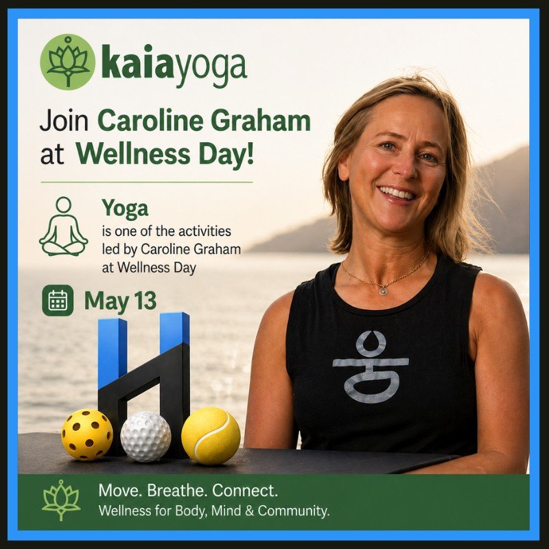🧘&zwj;♀️ Yoga at Wellness Day &ndash; Led by Caroline Graham

We&rsquo;re excited to have Caroline Graham leading Yoga at our Women&rsquo;s Wellness Day on May 13 at The Sports Haus 💙

Caroline has been teaching Yoga for over two decades, bringing 