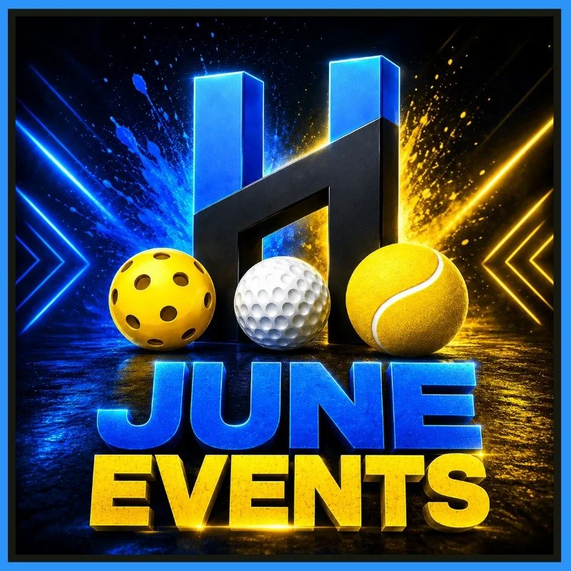 JUNE EVENTS AT THE HAUS 
We have an incredible month of events, tournaments, clinics, and championship action coming to The Sports Haus this June. Make sure to register early and lock in your spots before sessions fill up! Find all the links at https
