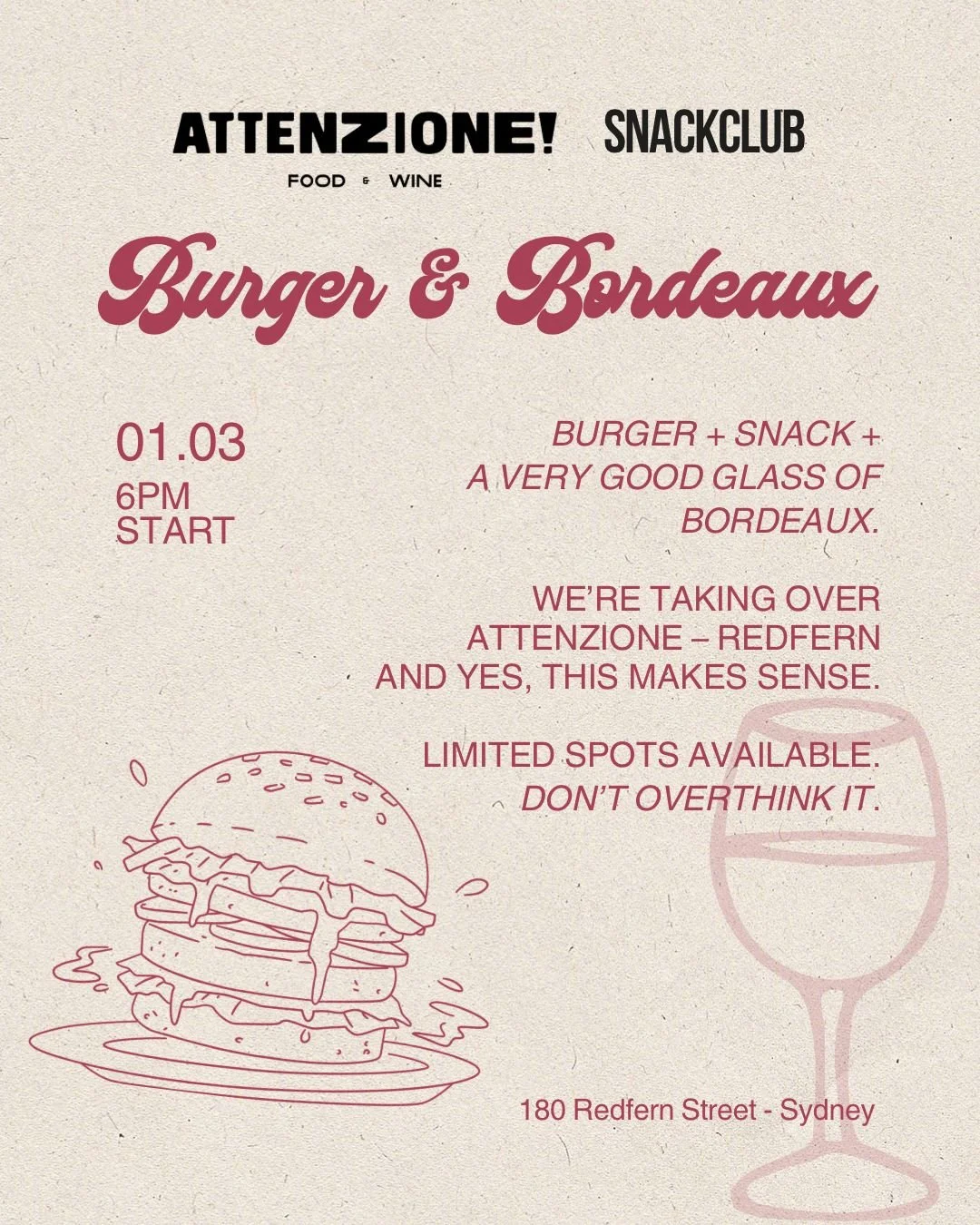 Burgers & Bordeaux