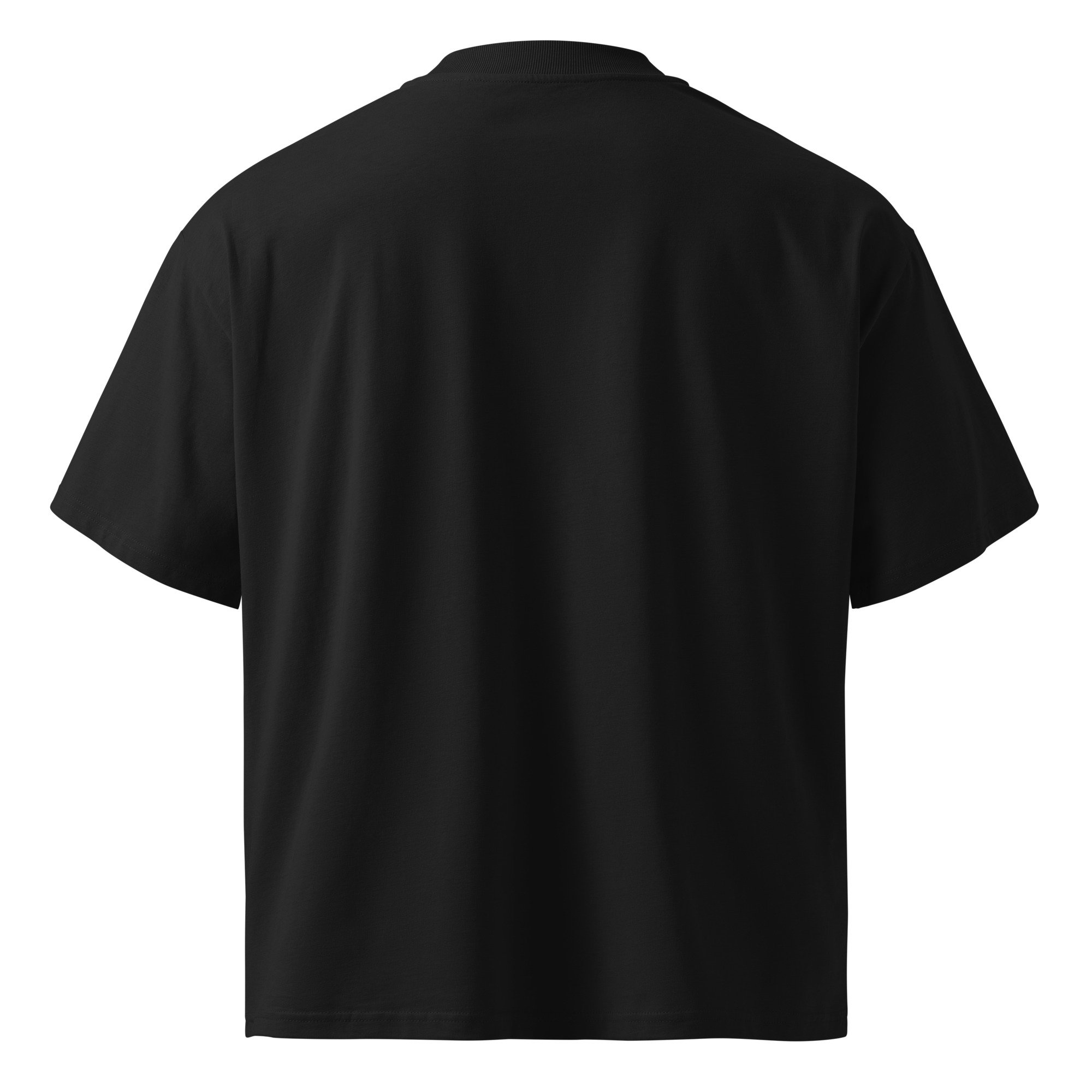 unisex-organic-oversized-high-neck-t-shirt-black-back-6842d63dbcb81.jpg