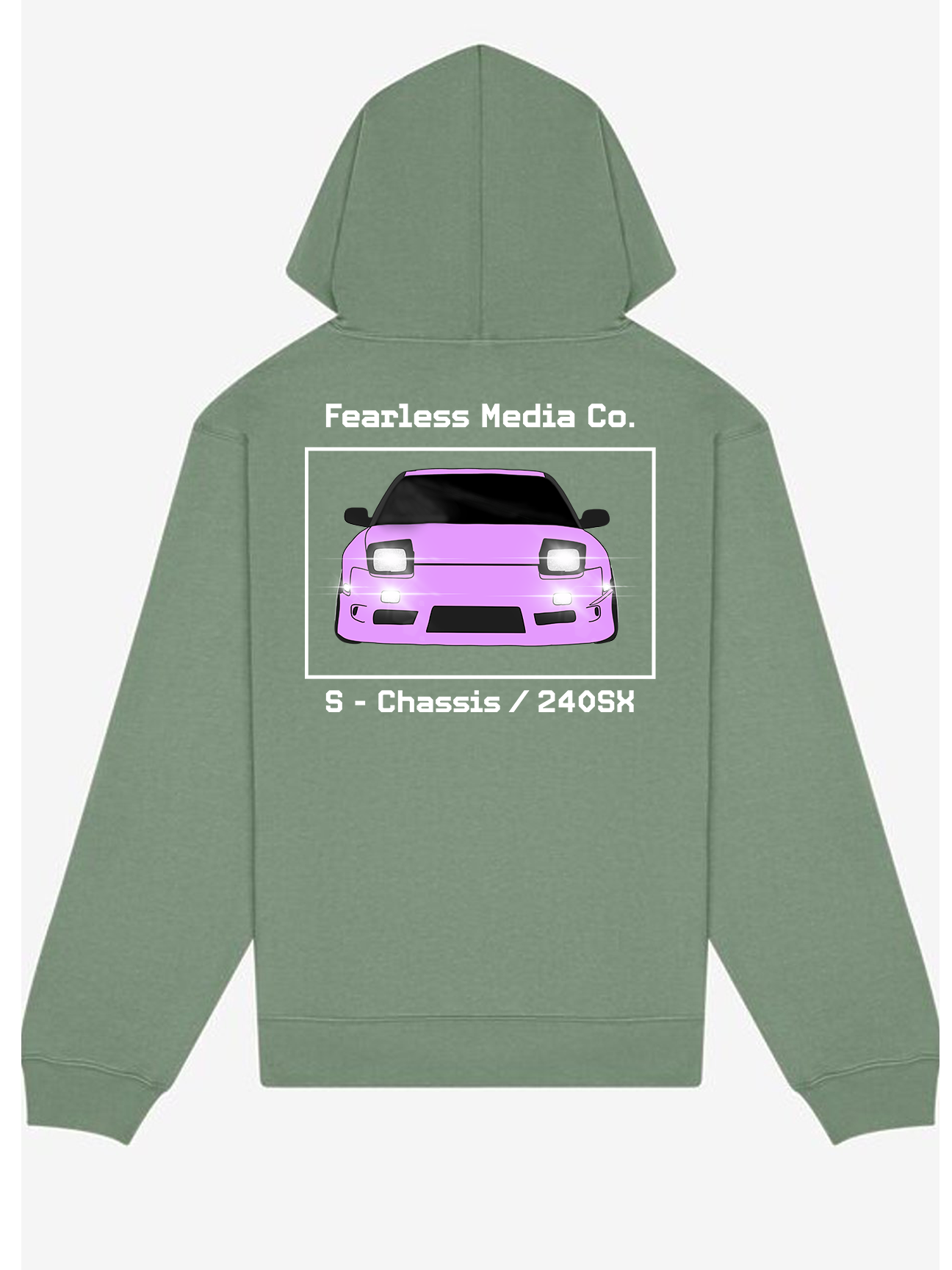 Sage Heavy Weight 240SX Sketch Hoodie Back.png