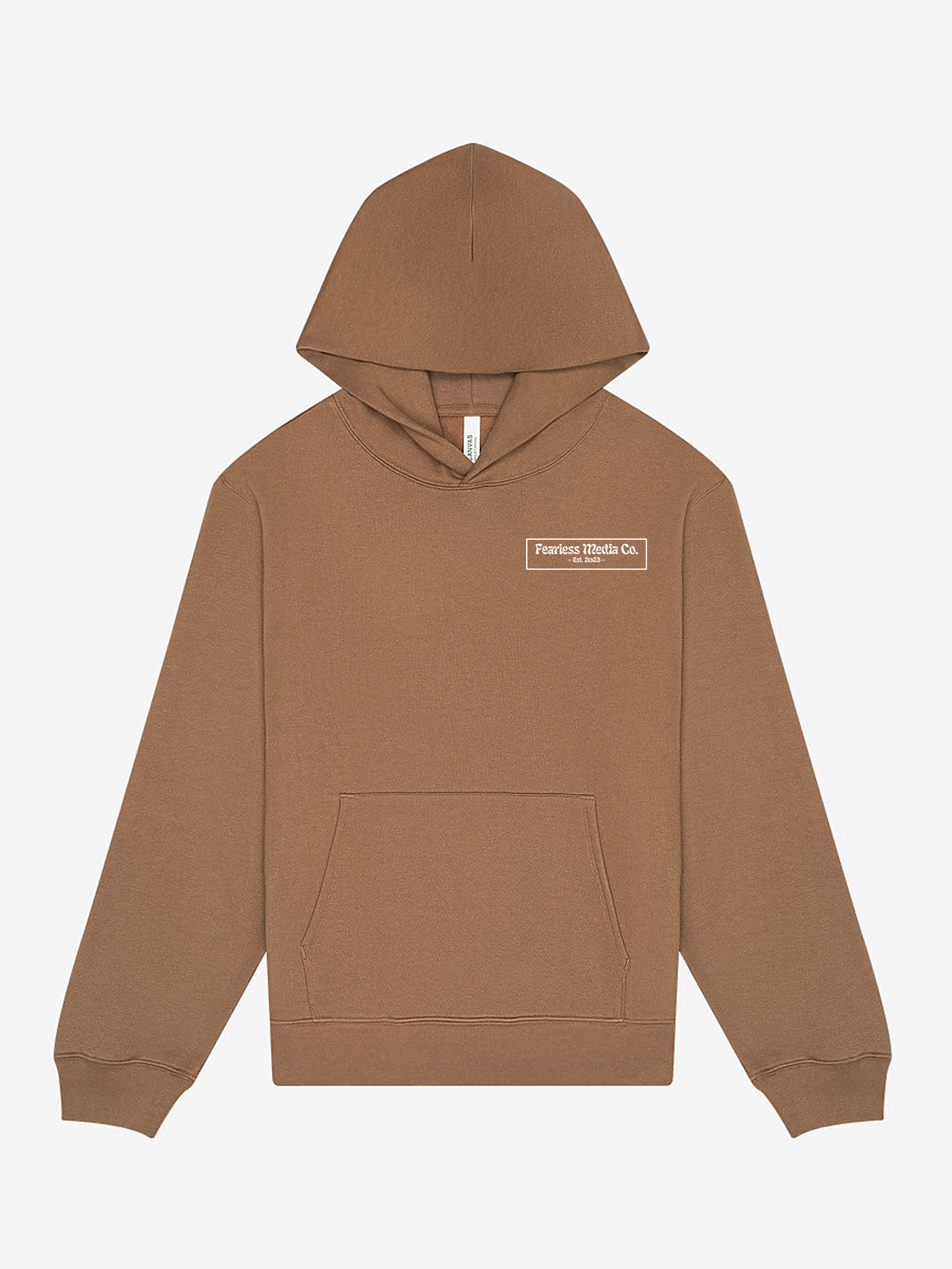 Vintage Brown Heavy Weight Hoodie Front.png