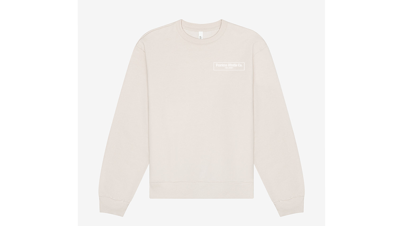 Dust Heavy Weight Crew Neck Front.png