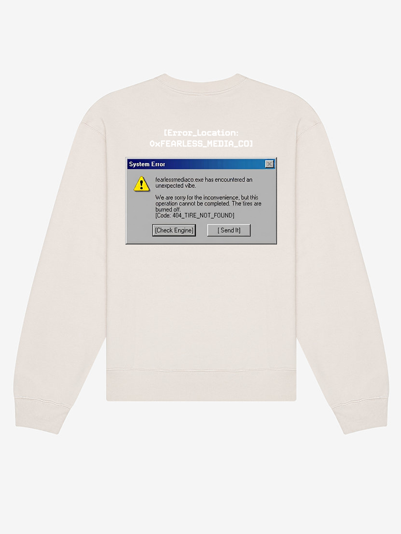 Dust Heavy Weight Error Crew Neck Back.png