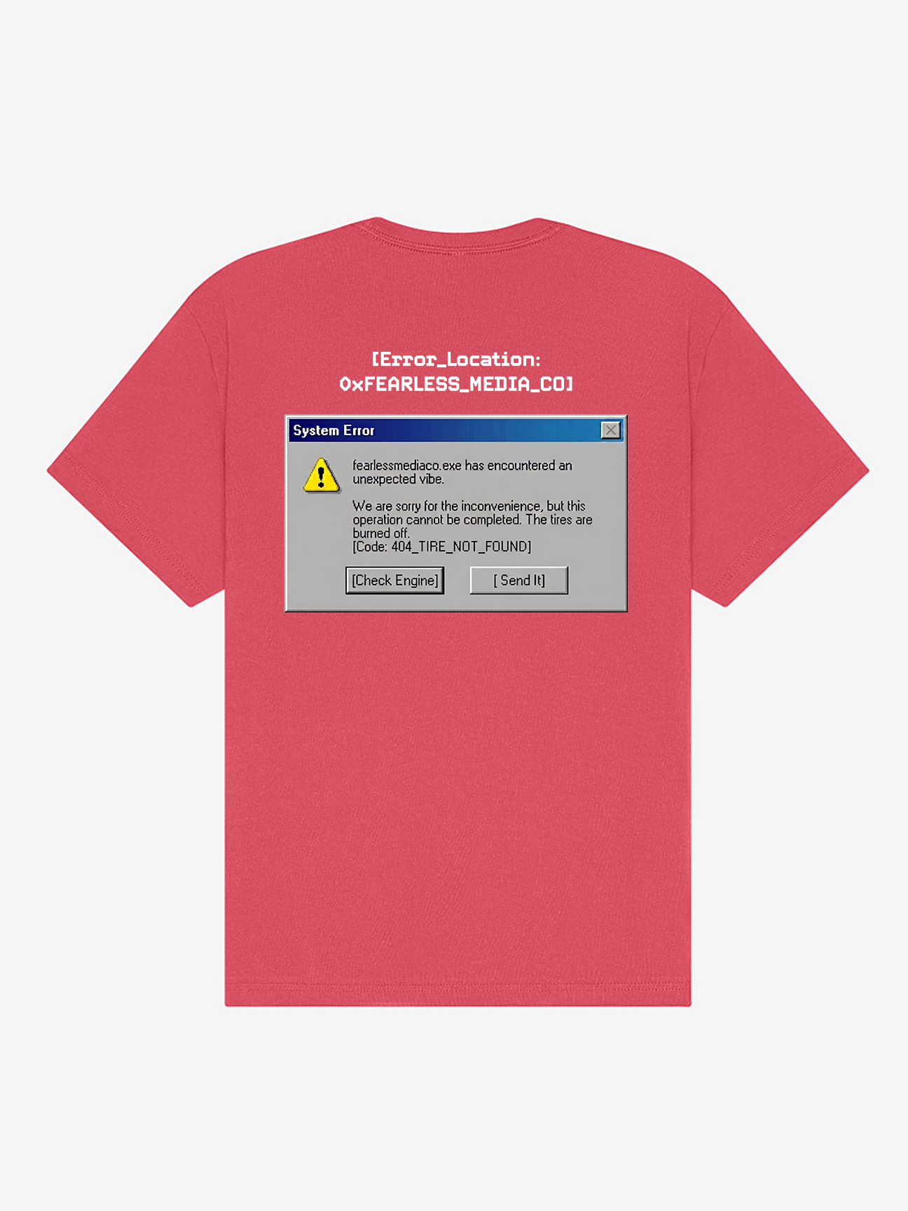 Vintage Red Heavy Weight Error Tee Back.png