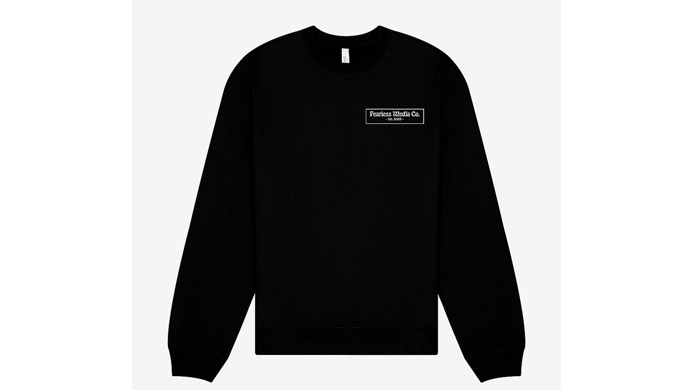Black Heavy Weight Crew Neck Front.png