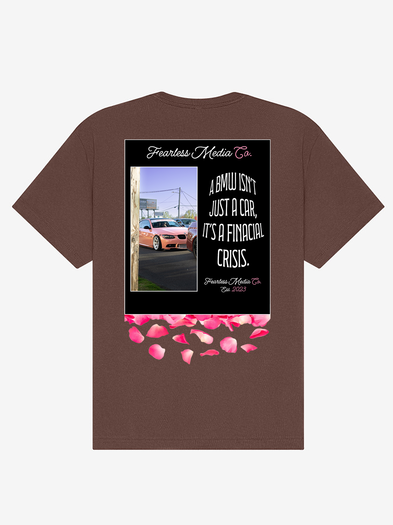 Cocoa Heavy Weight BMW Crisis Tee Back.png