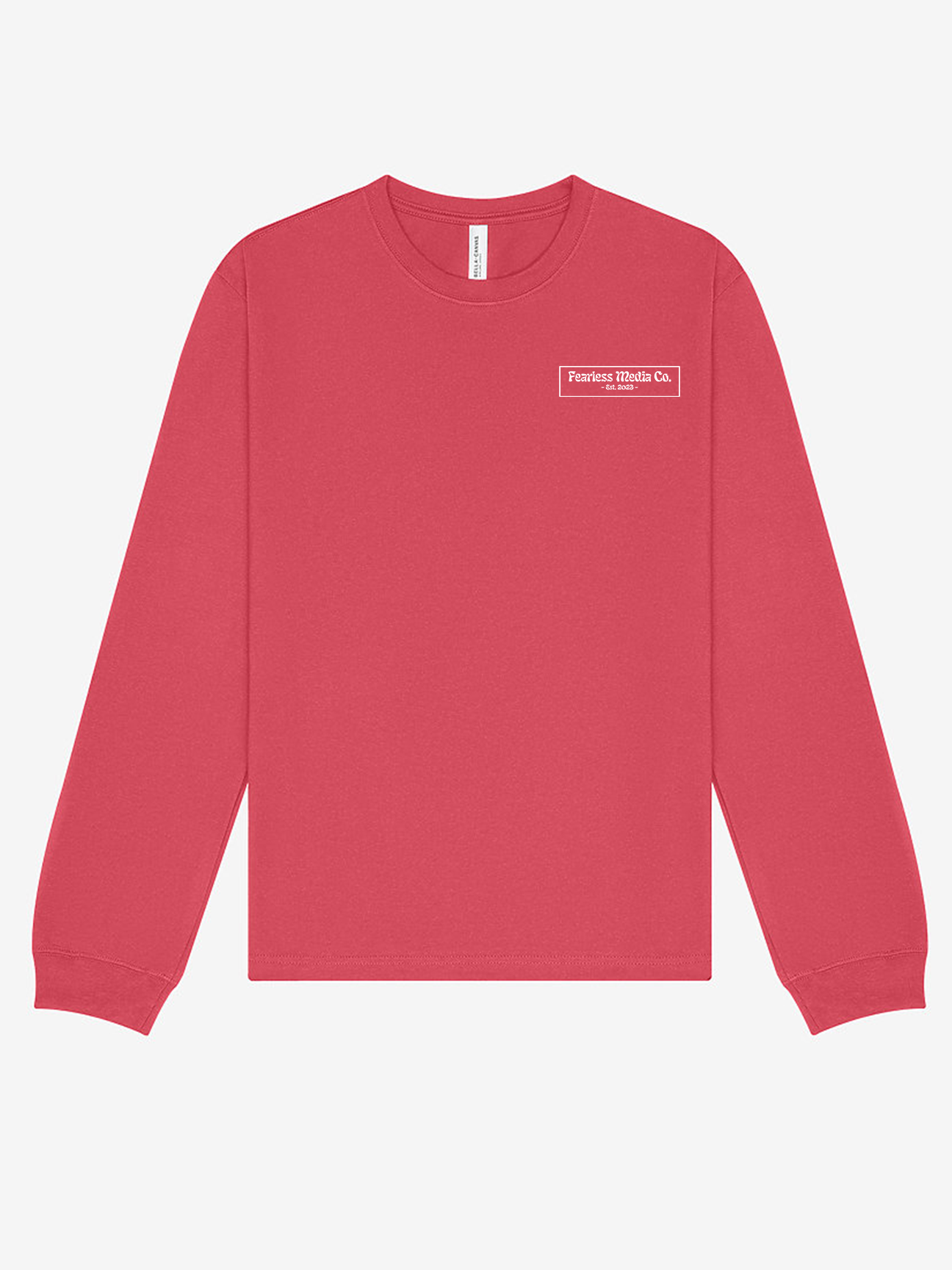 Vintage Red Heavy Weight Long Sleeve Front.png