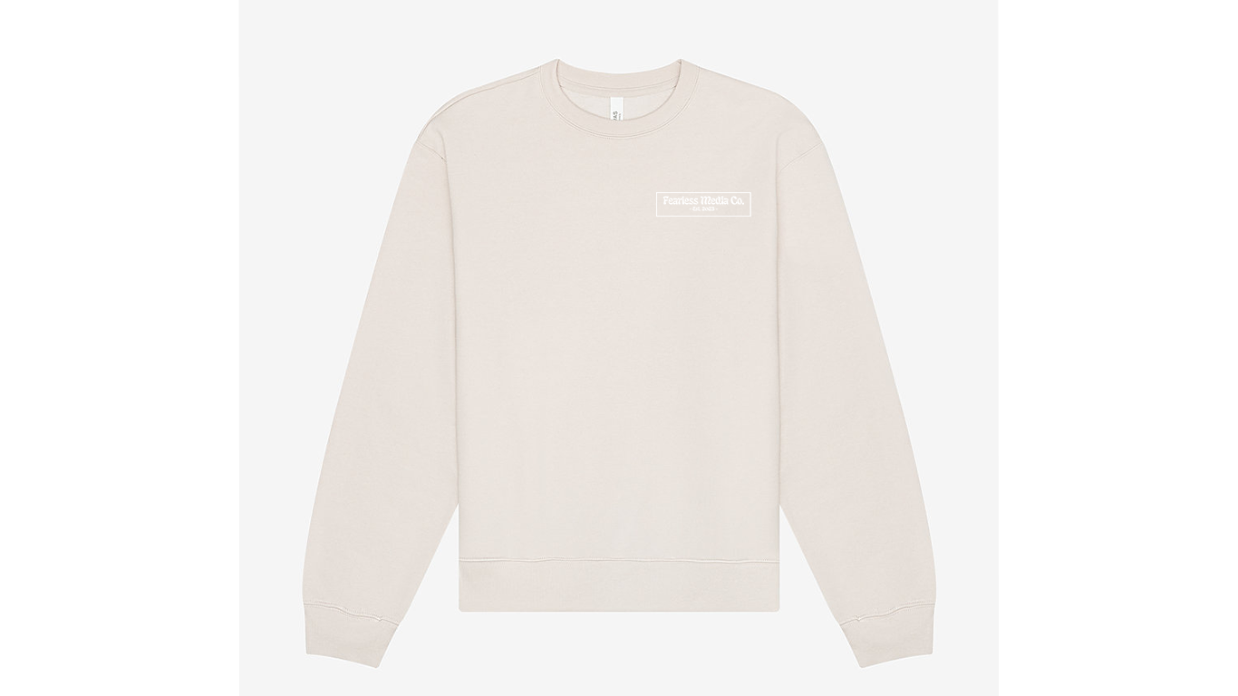 Dust Heavy Weight Crew Neck Front.png