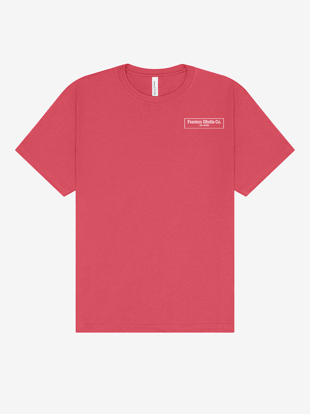 Vintage Red Heavy Weight Tee Front.png