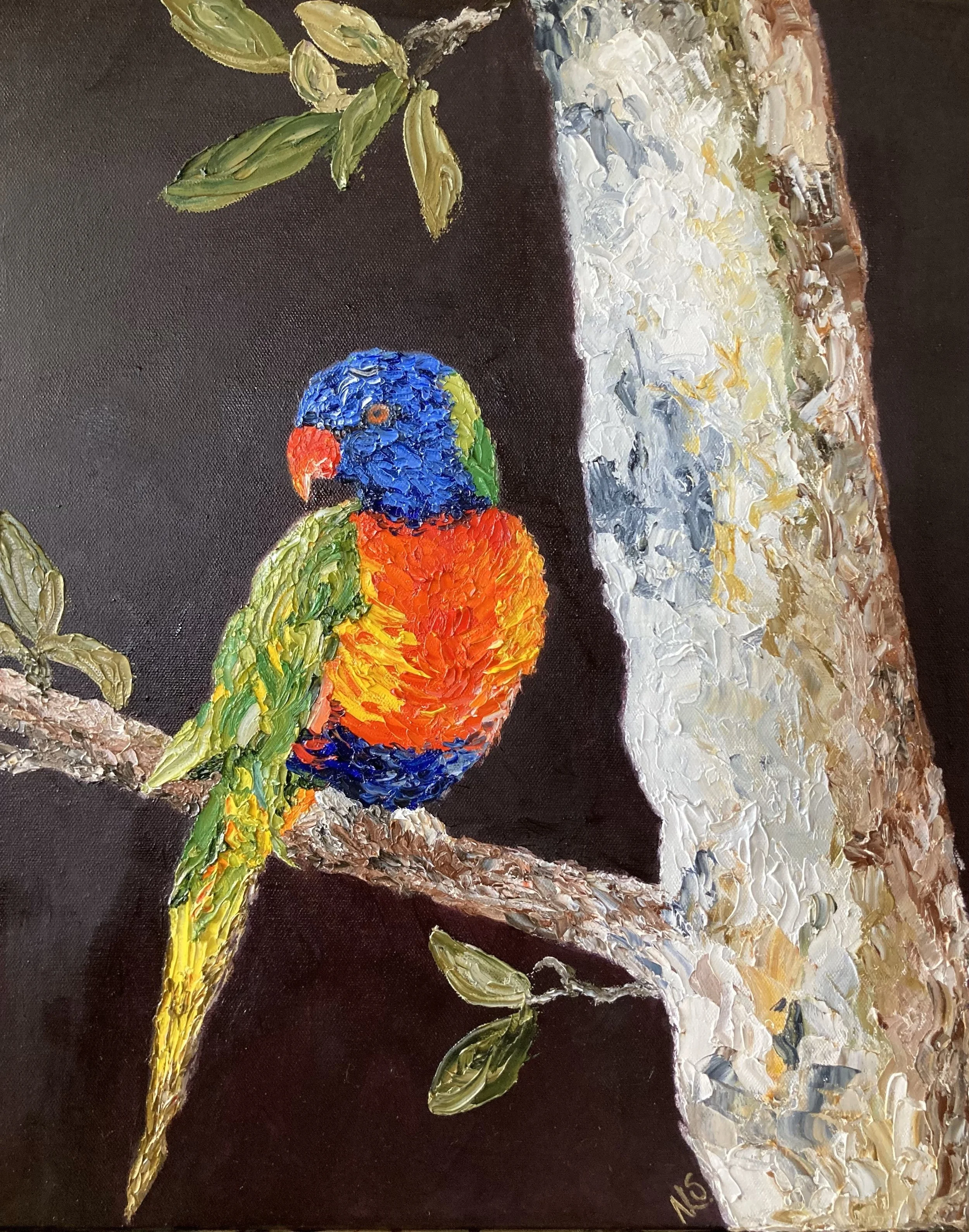 Lorry - 50x40cm - SOLD