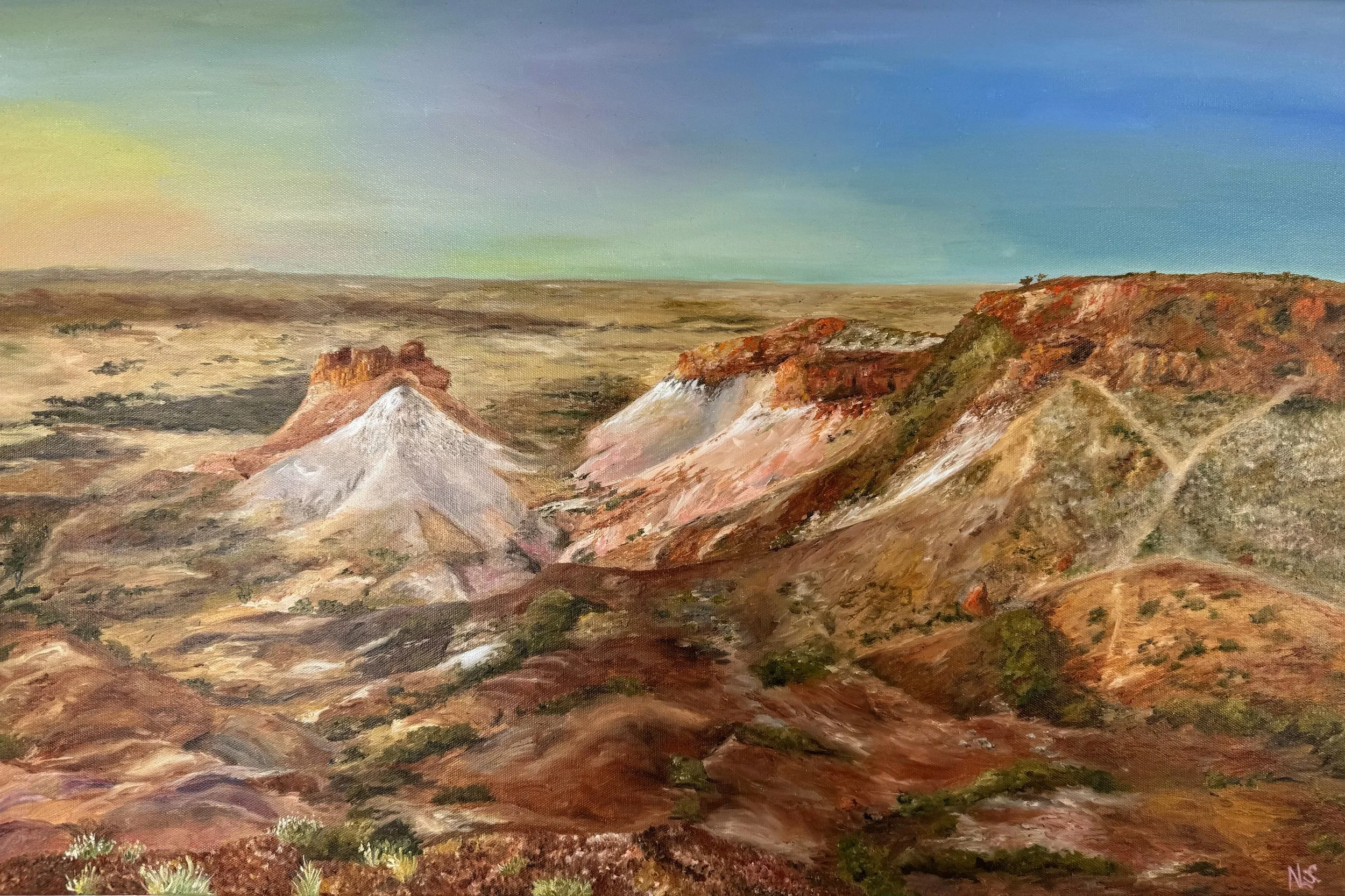 Opal Sands - 76 X 51cm - $650
