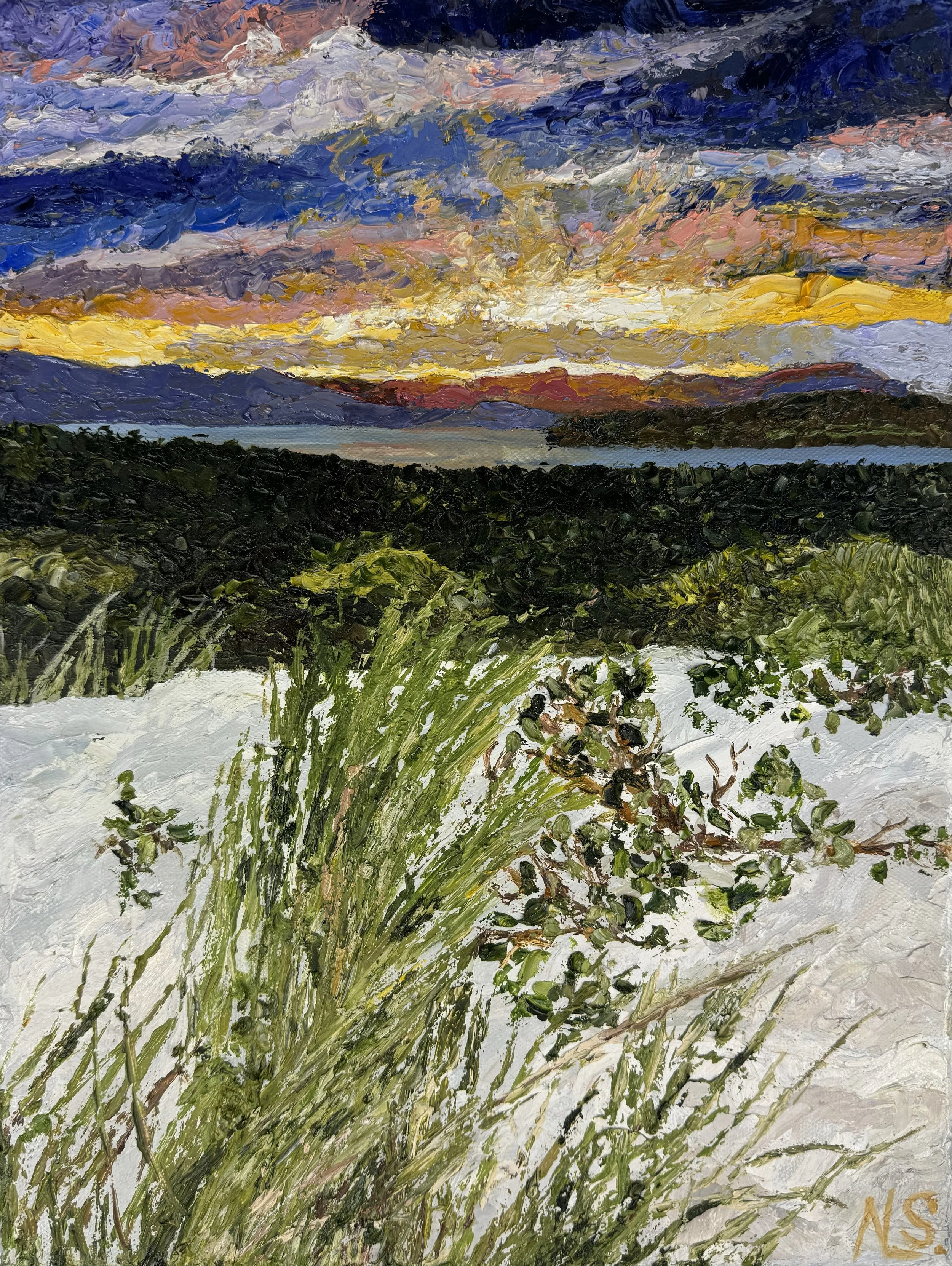 Bay of Light - 31 X 41cm - $310