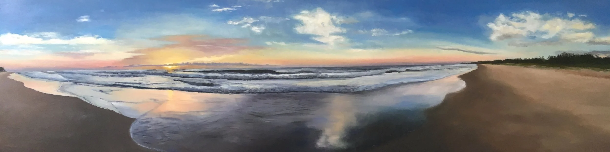 Morning Light - 140 X 40cm - $1195