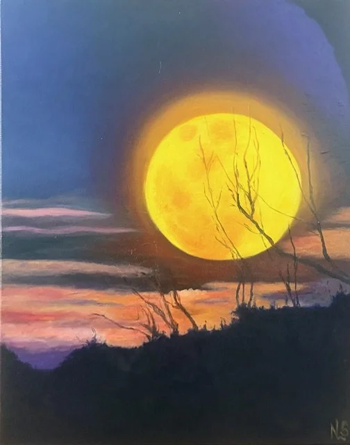 Super Moon 35x45cm $320