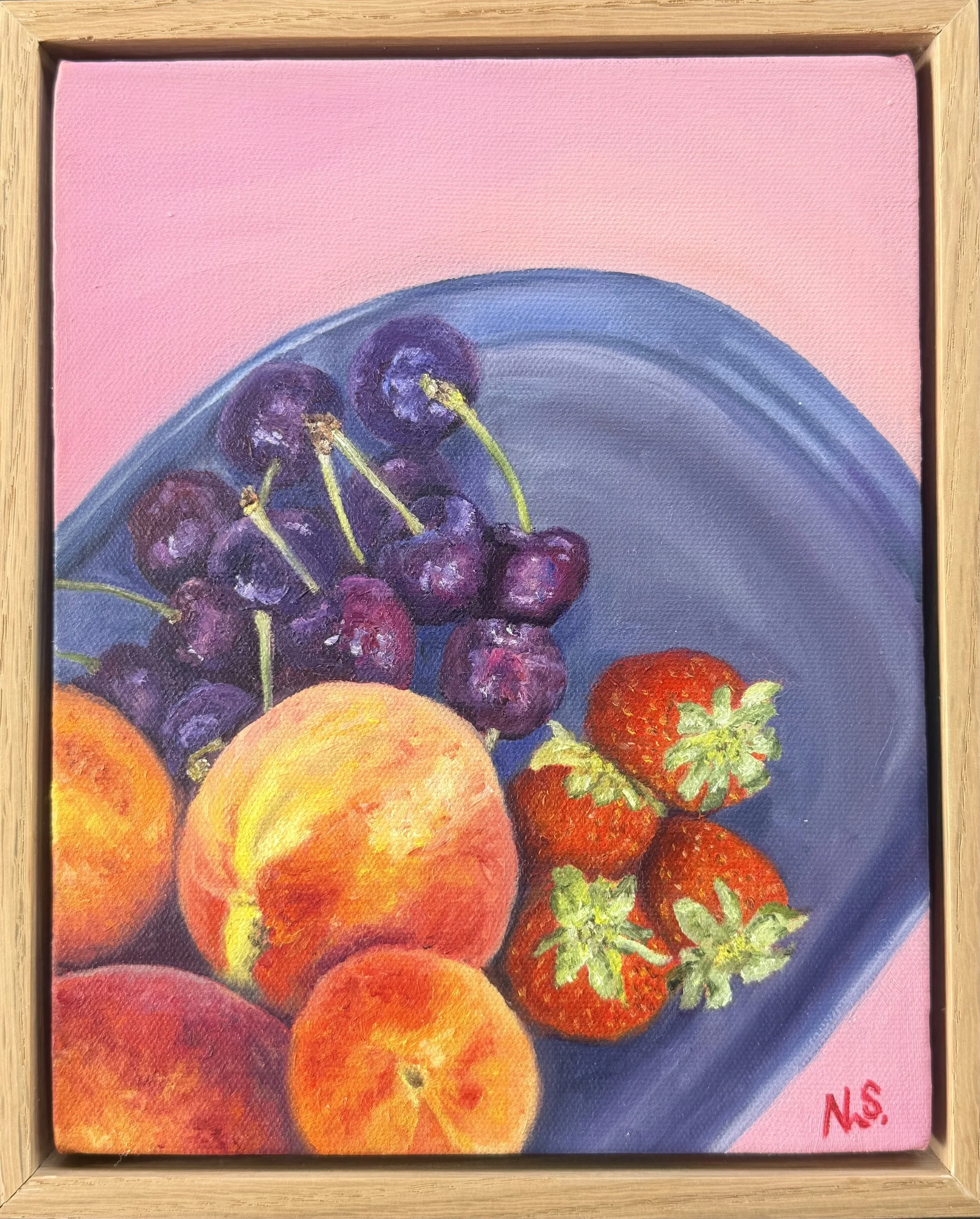 Summer Harvest 2 23x28cm $220 w Frame