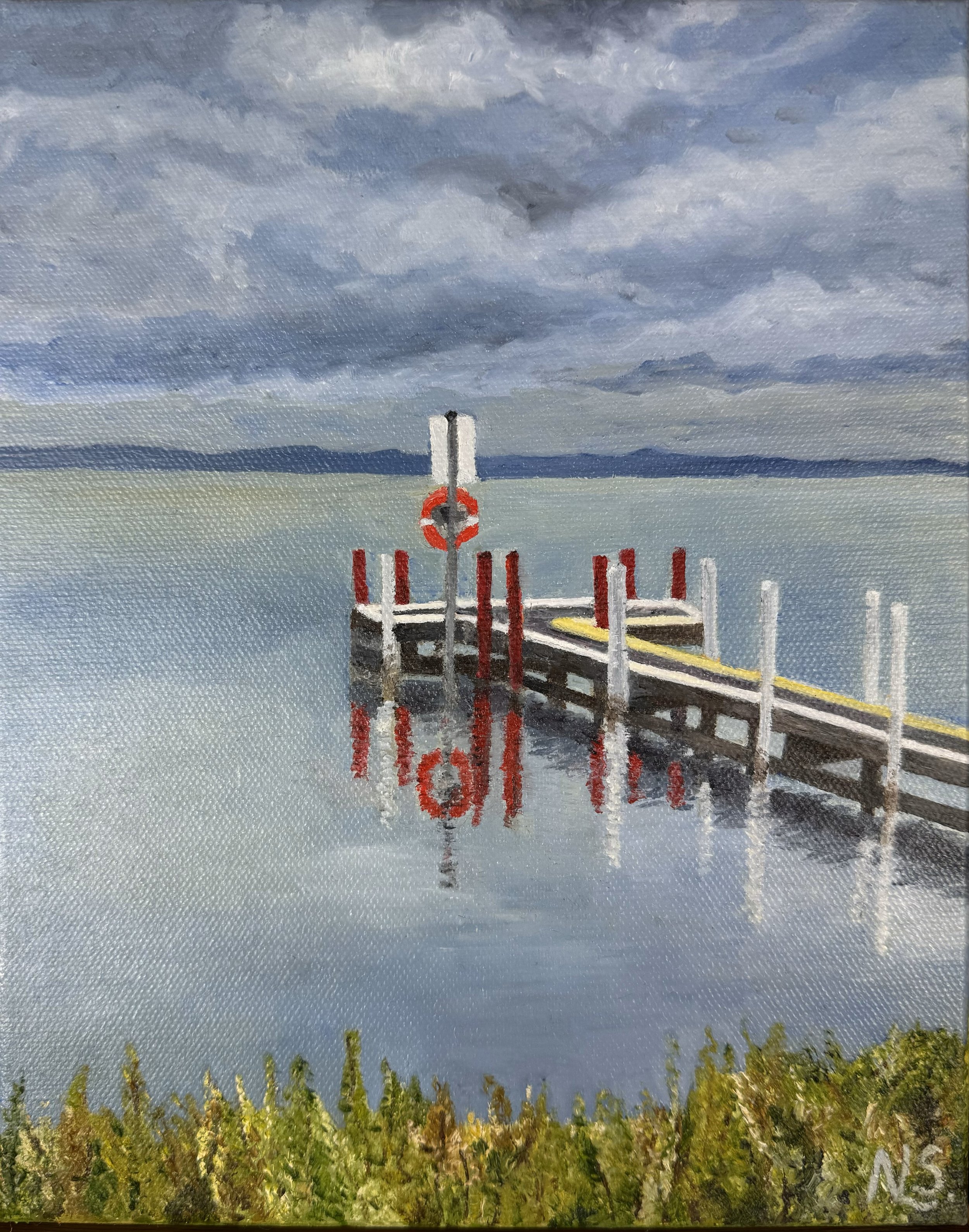 Arm of Payne-SOS - 20 X 25cm + Frame - $279