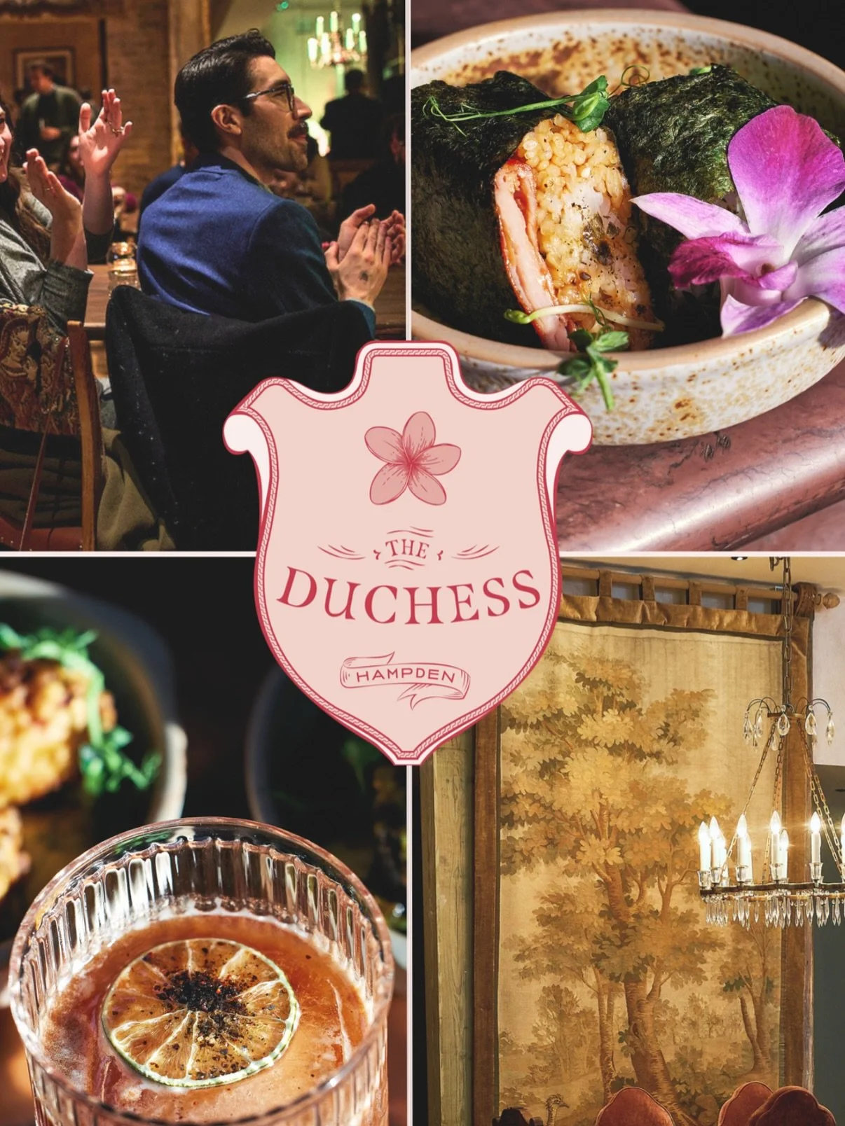 THIS IS SO EXCITING. The Duchess is so pleased to welcome your next big celebration to our tables. We have a number of spaces to host you and your guests in, be it for a company holiday party, a birthday celebration, or a family gathering&mdash;every