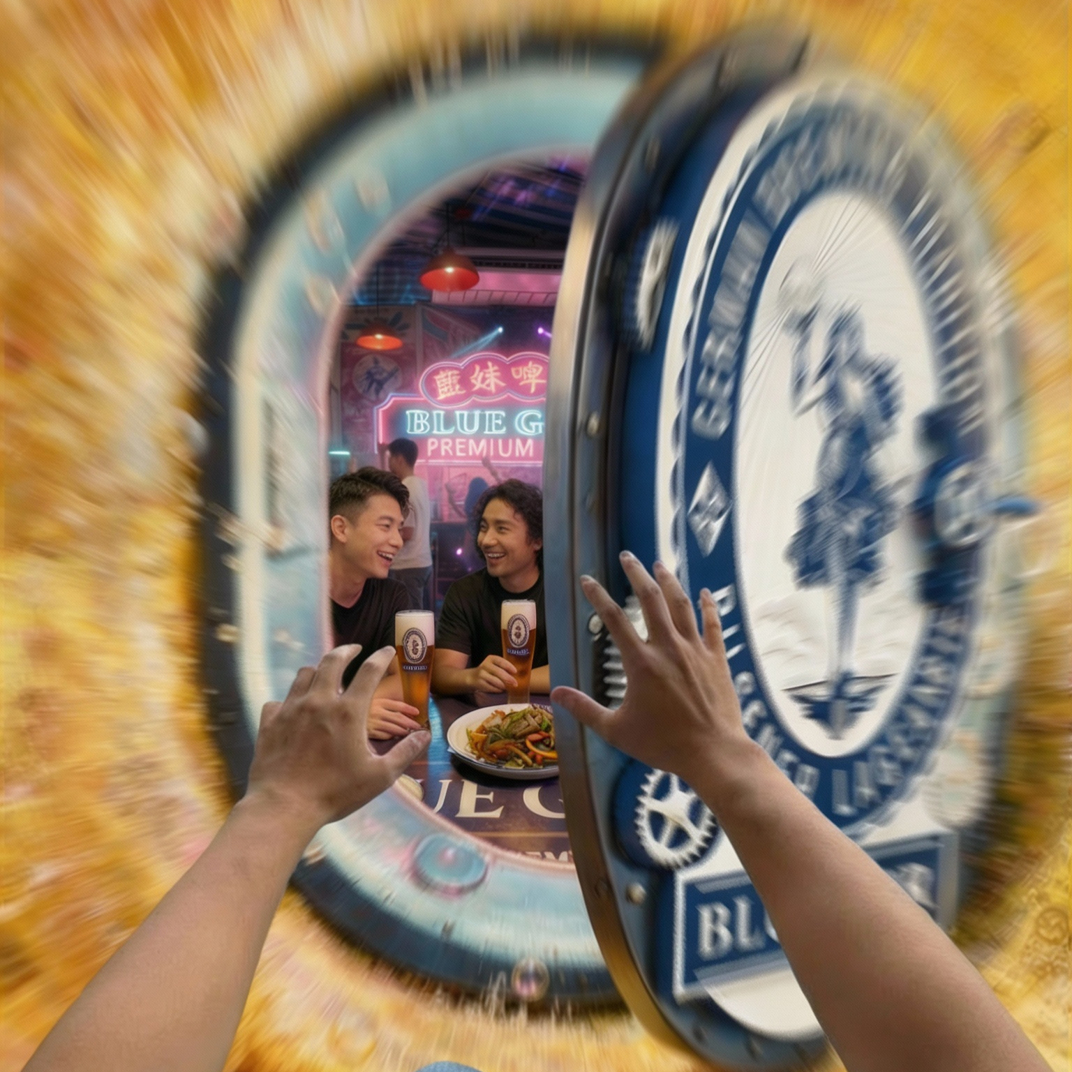 Blue Girl: AIA DAI PAI DONG