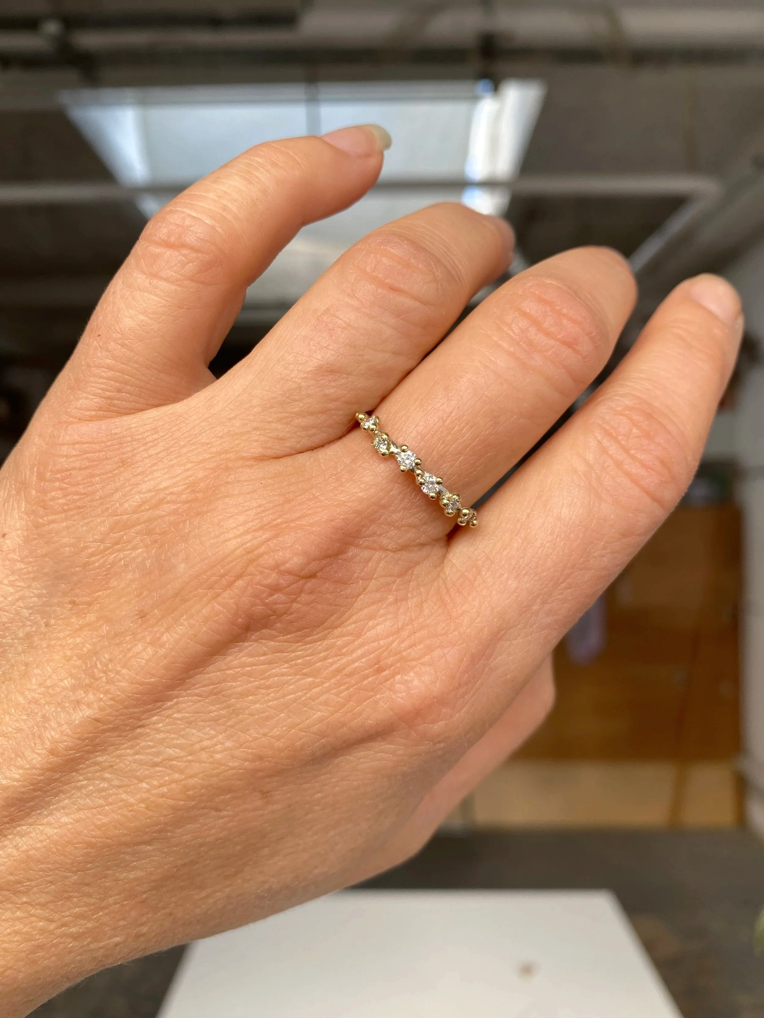 A commitment ring. New idea or return to innocence?