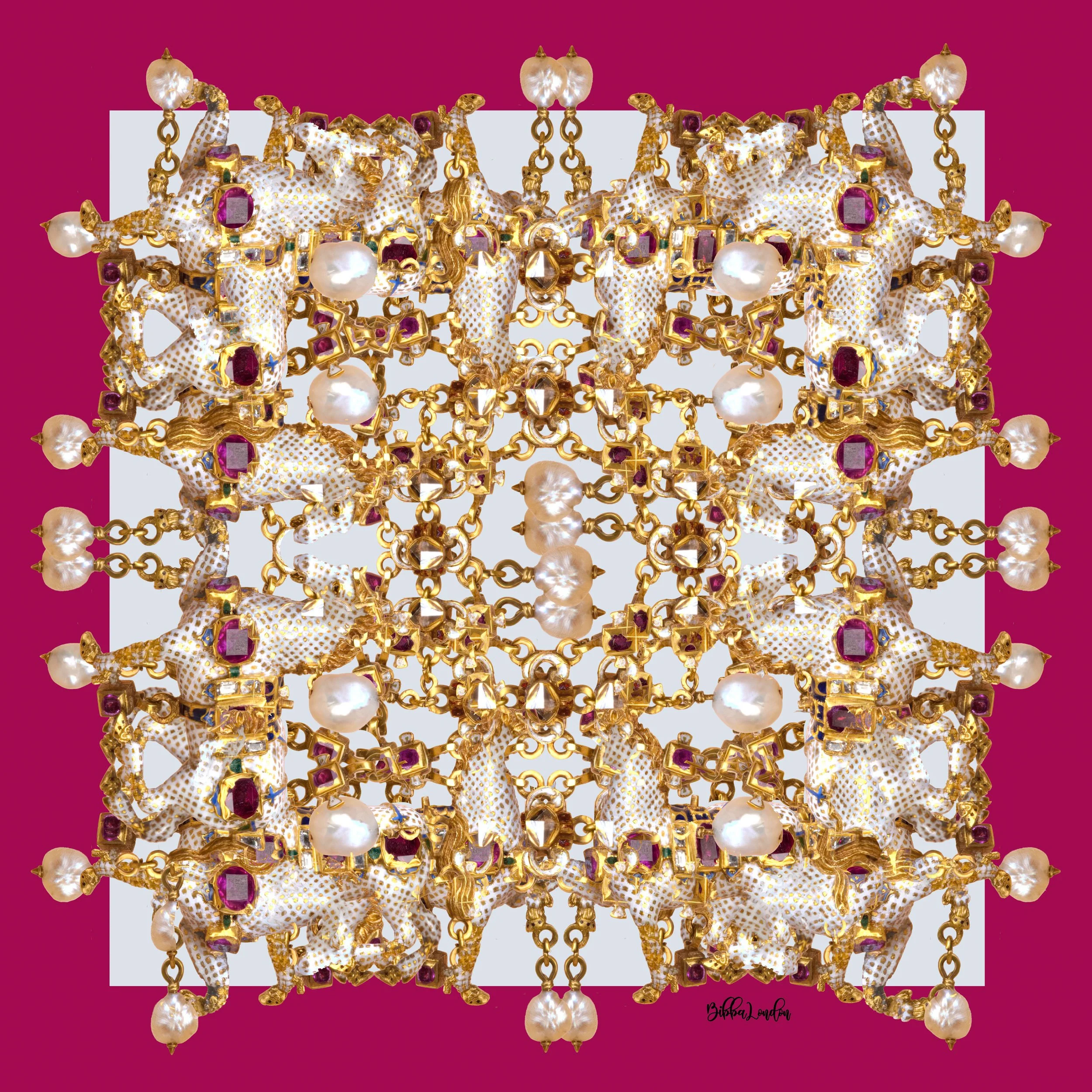 A little silk adornments inspired by a bygone era