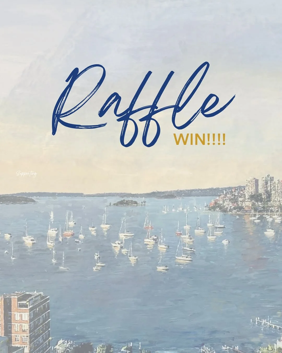 Raffle 🎟️ - link in bio ☝️

Enter in the St Vincents Art Exhibition Raffle supporting our charity Open Support.

1st Prize:
&lsquo;Potts Point looking East&rsquo; - artwork by Matt Palmer
600mm x 600mm acrylic on board - $2,500
mattpalmerartist.com
