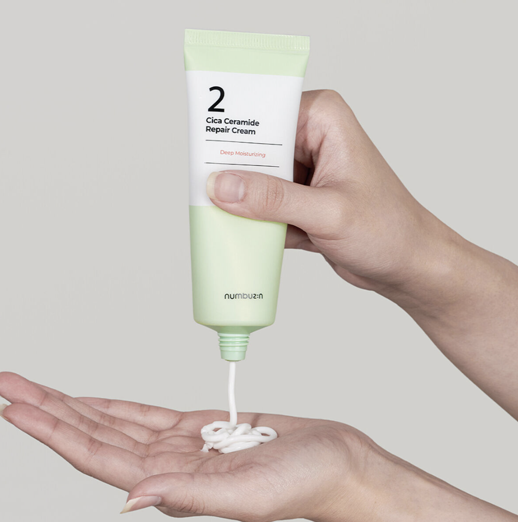NUMBUZIN NO.2 CICA CERAMIDE REPAIR CREAM 60ML - 10,000 тг