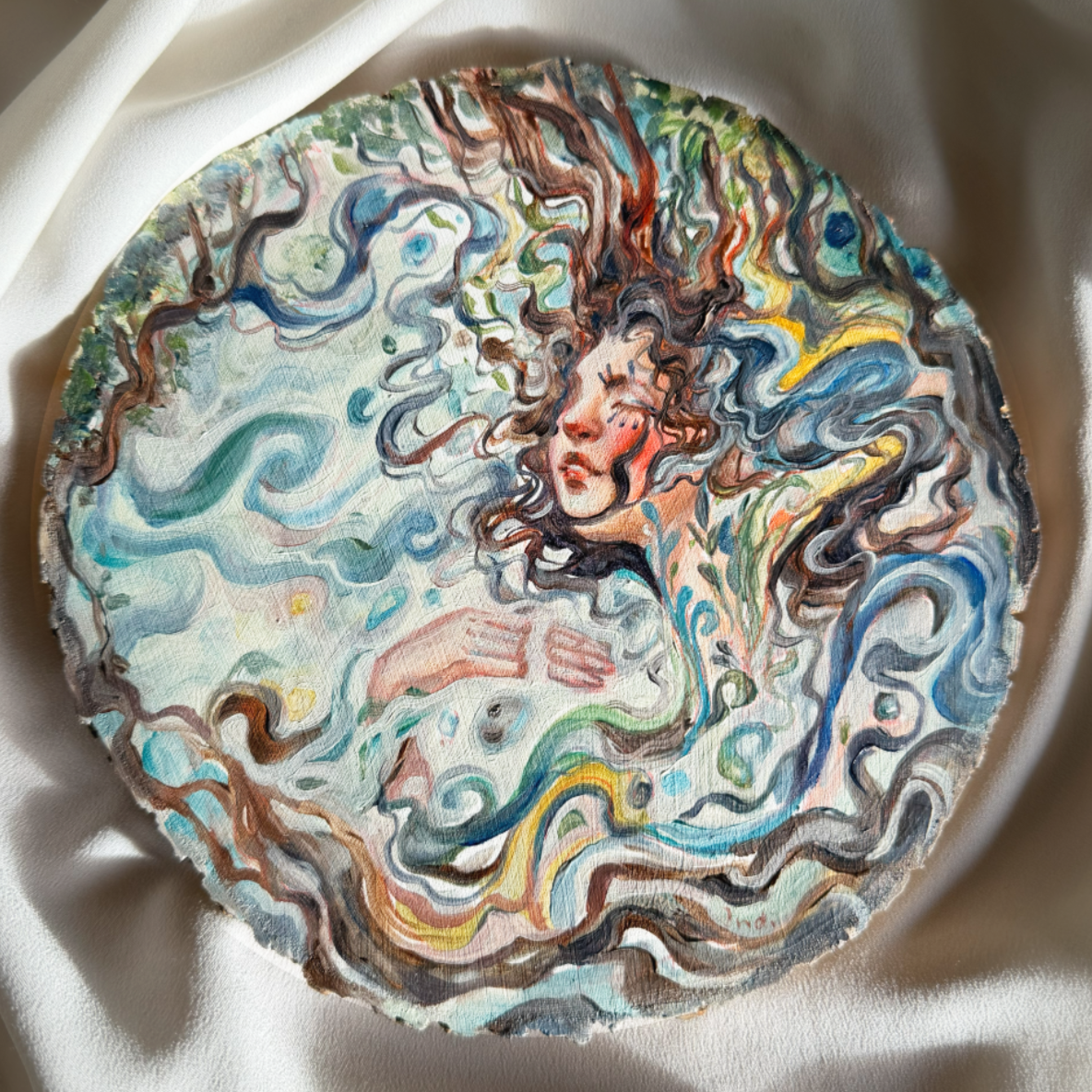 Melting into other worlds - Sold