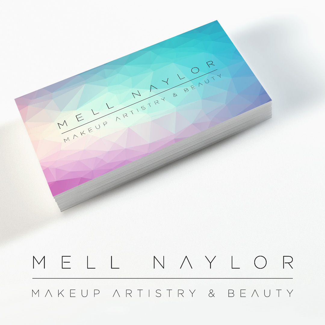 MELL NAYLOR MAKEUP ARTIST - BUSINESS CARDS