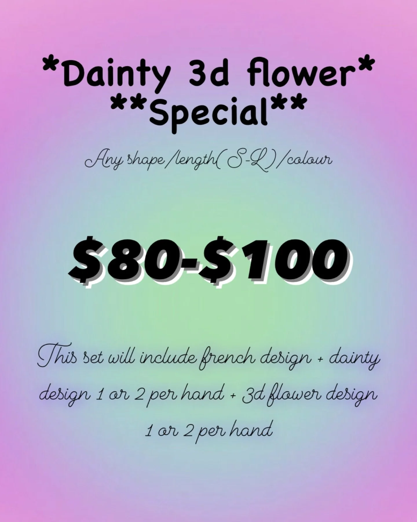 ❤️&zwj;🔥❤️&zwj;🔥Grab this deal and  book your appointment today💅💅
It is never too late to try new sets🧚&zwj;♀️🧚&zwj;♀️
Starts from 05/10 till 31/10 🗓️

#nails #nailsnailsnails #nailsofinstagram #nailsoftheday #nailsofig #nailsofinsta #nailsoft