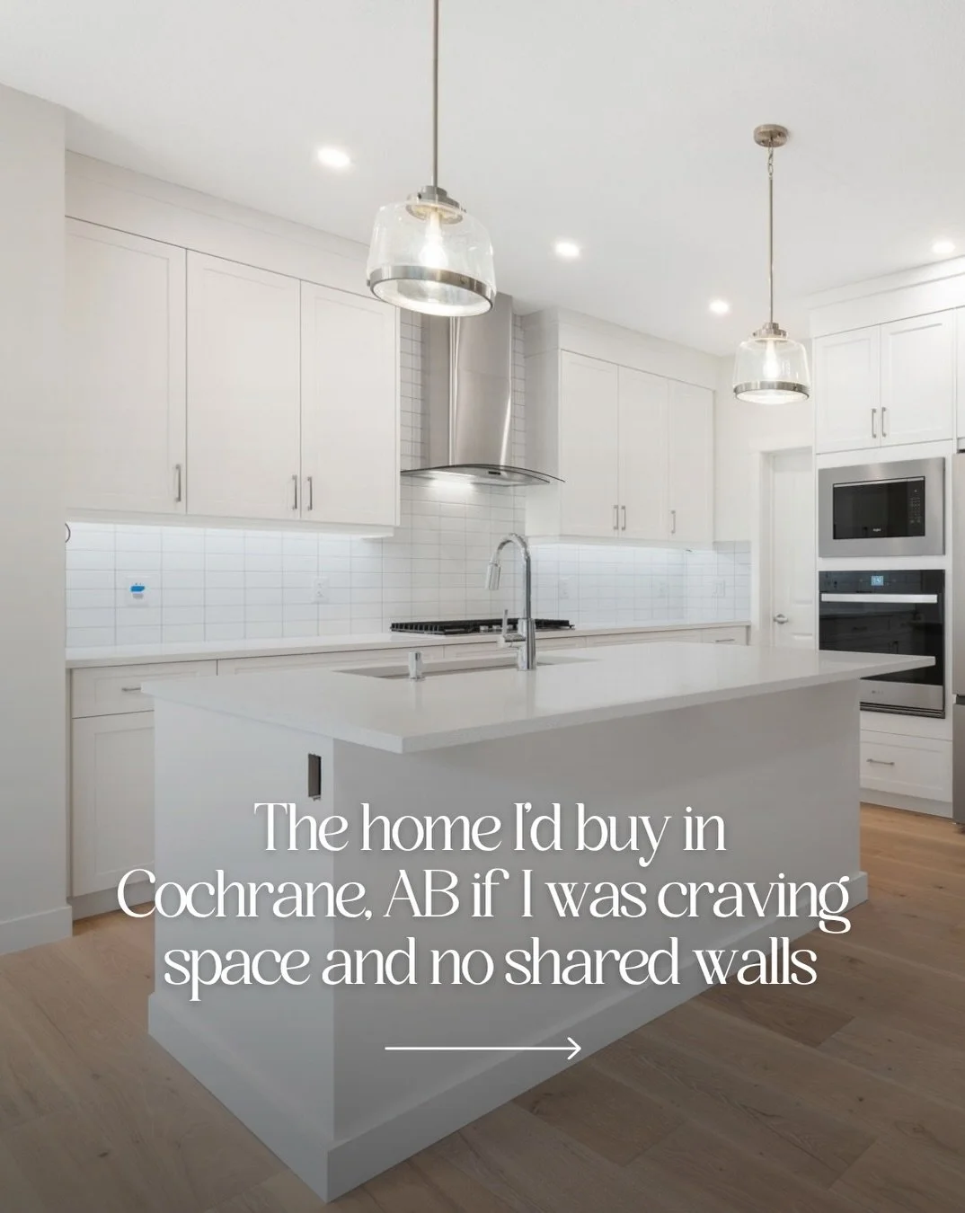 The home I&rsquo;d buy in Cochrane, AB if I was craving space and no shared walls 👀

You know the feeling. Toys in every room, your laptop on the kitchen table, and the grandparents on an air mattress every time they visit.

In this home, the bonus 