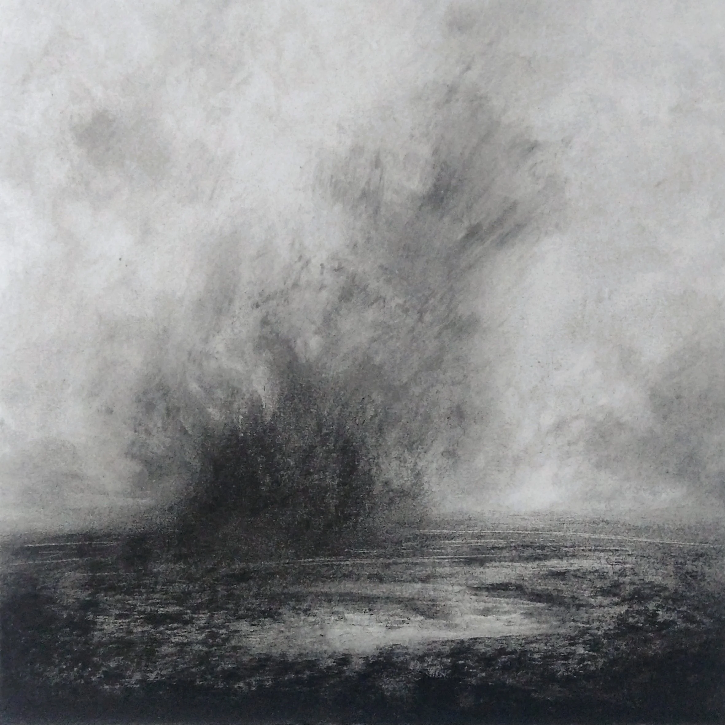 Impact charcoal study 20cm x 20cm on paper.jpg