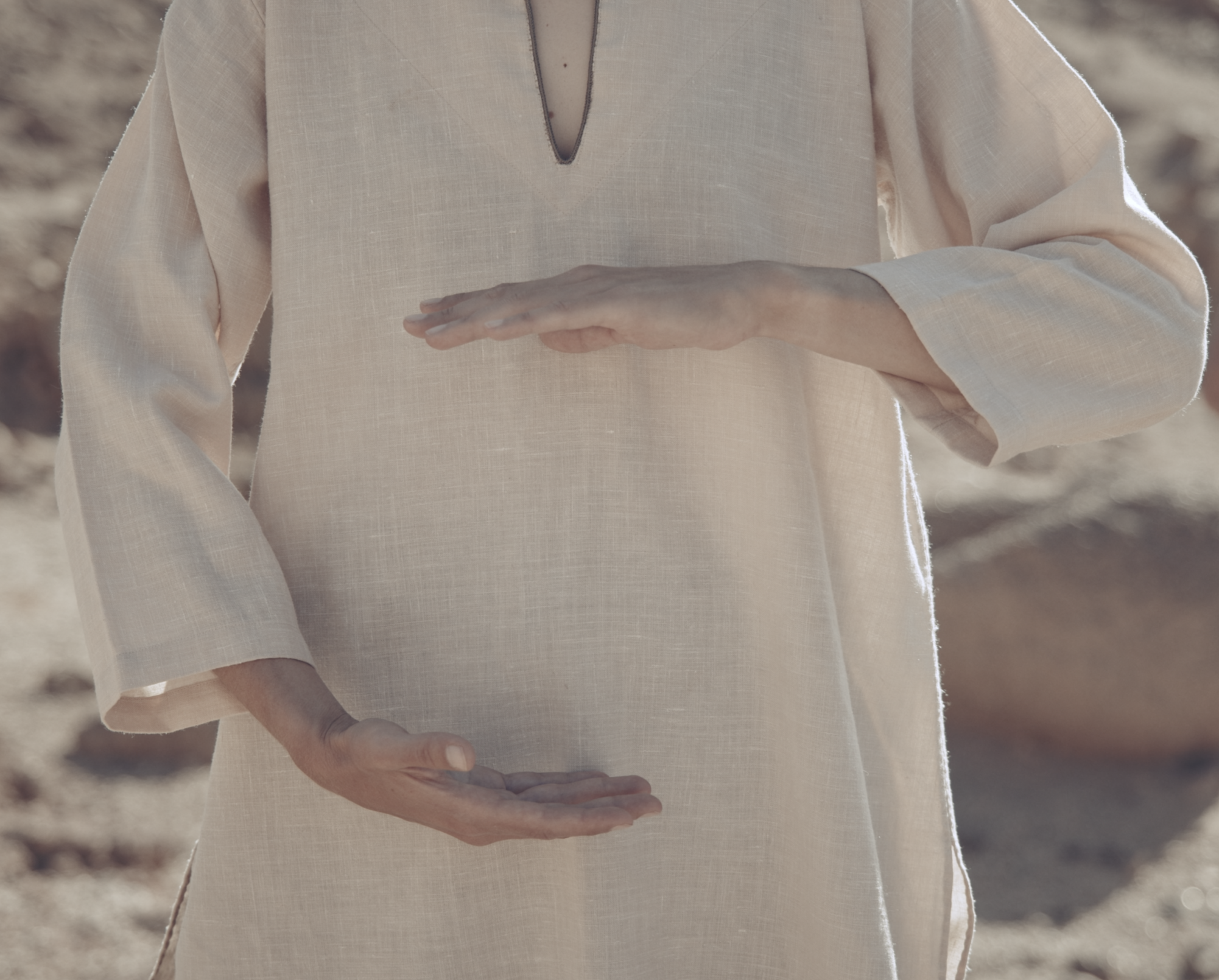 Flowing in the desert
