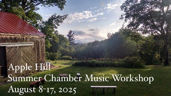 The first person to ever hire me to sing was my undergraduate chamber music professor. It really feels like I&rsquo;m coming full circle this year. I&rsquo;ll be teaching chamber music myself in New Hampshire this summer and performing pieces by Sain