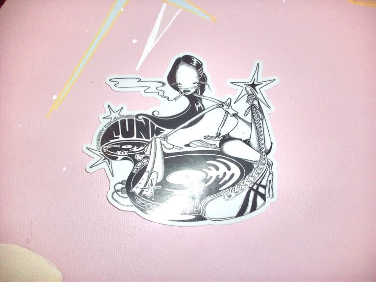 Cherry Coloured Funk Stickers (3).jpe