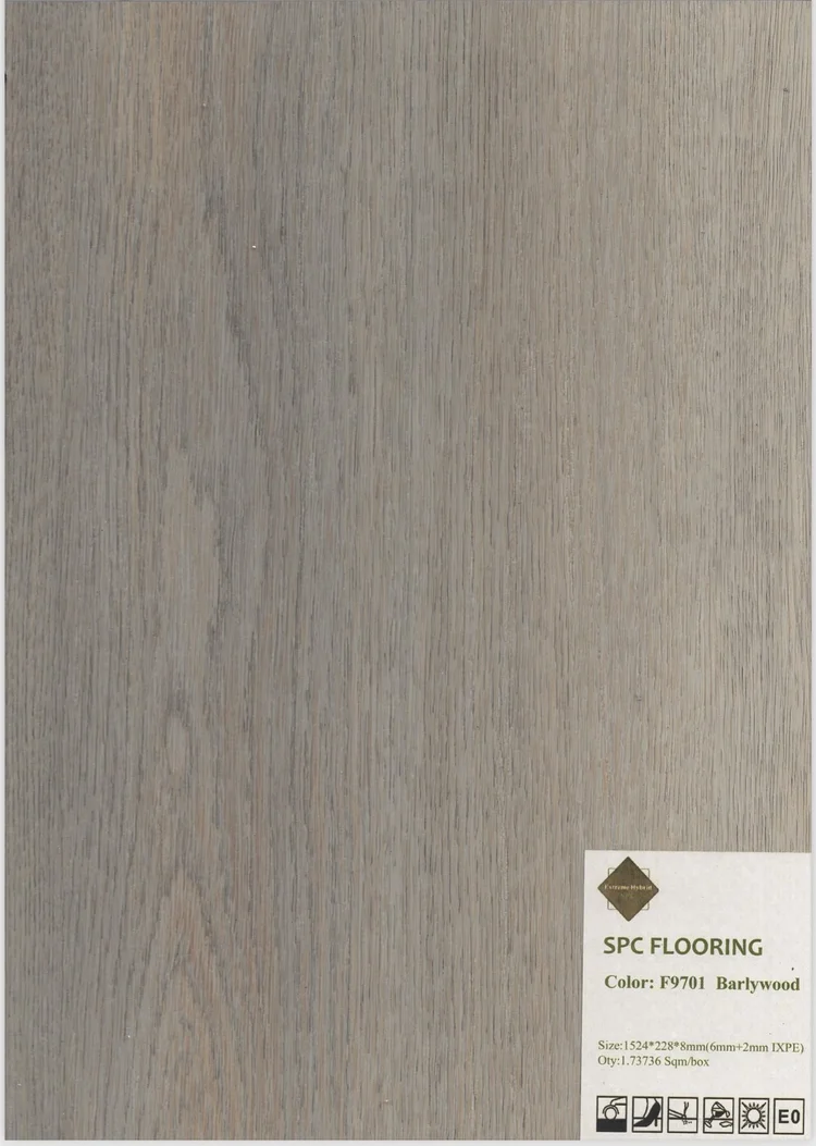 Barlywood flooring sample