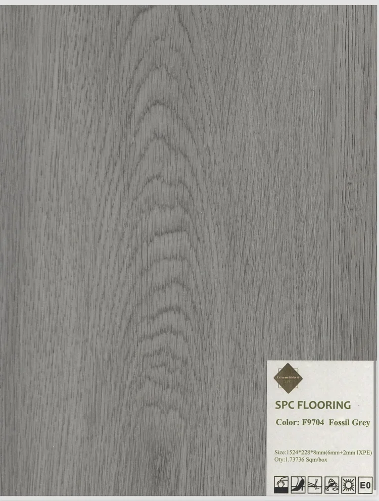 Fossil Grey flooring sample