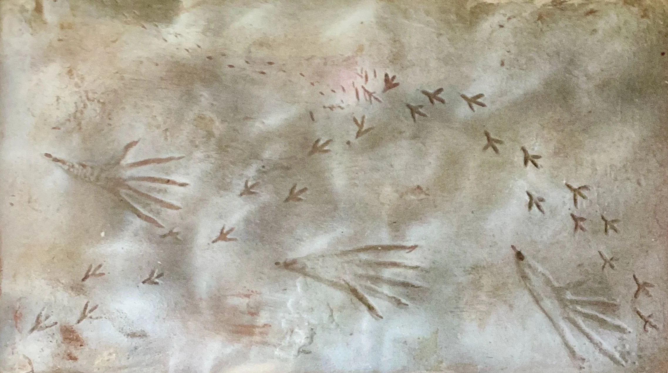 PREY FOR THE ANIMALS
36" x 24"
Table, plaster under acrylic
$500