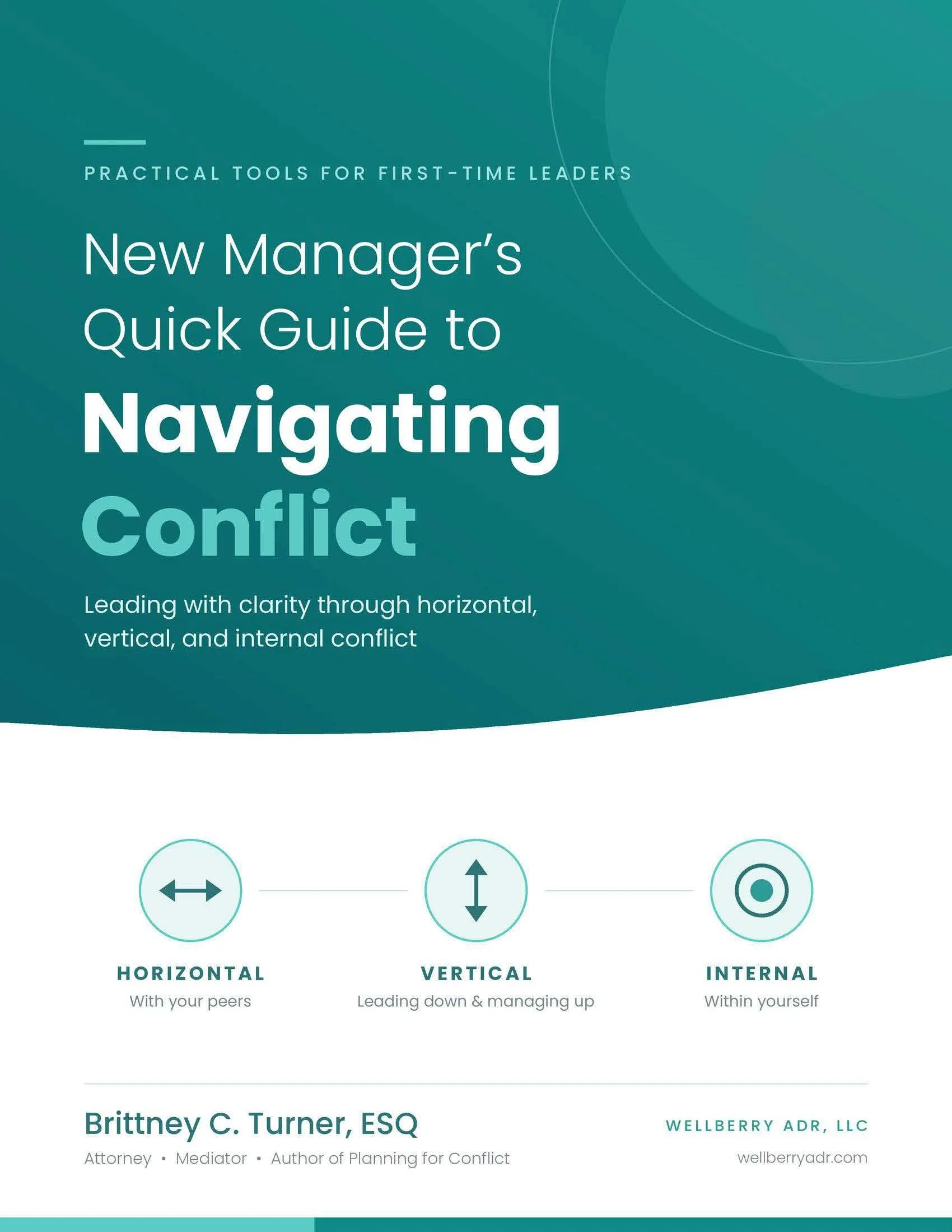 New Manager's Quick Guide to Navigating Conflict