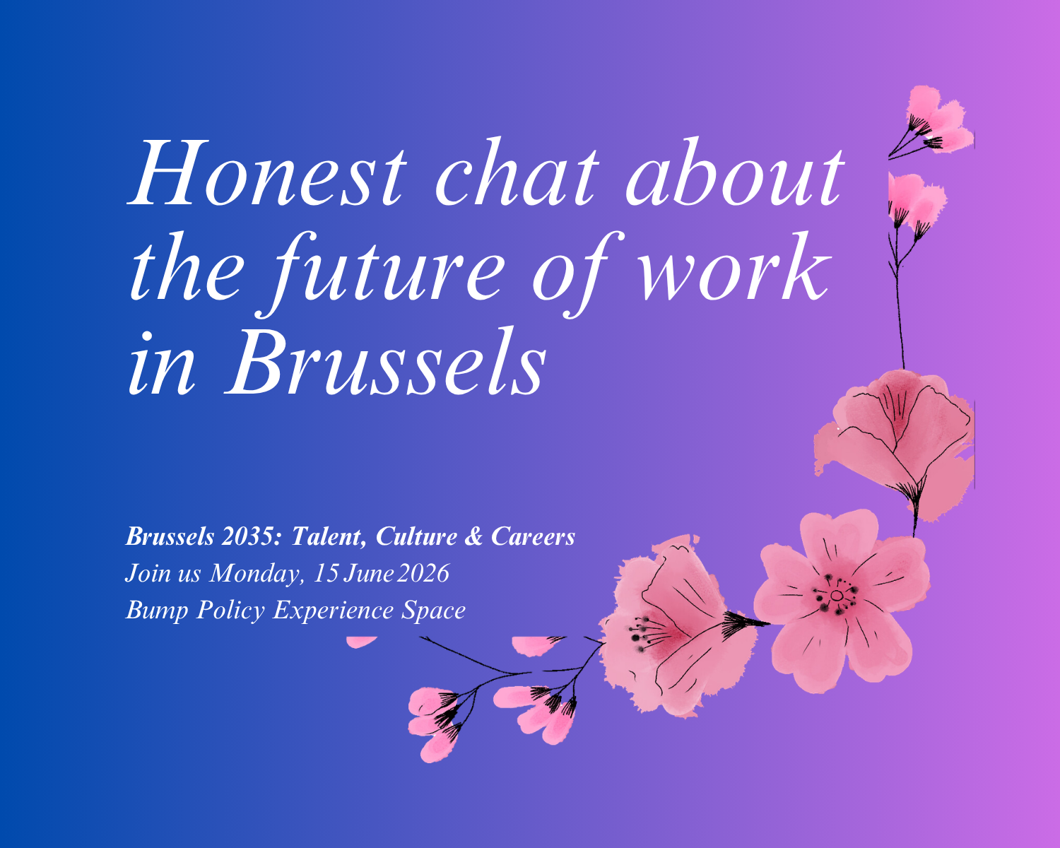 Brussels 2035: The Future of Careers and Culture in EU Affairs 