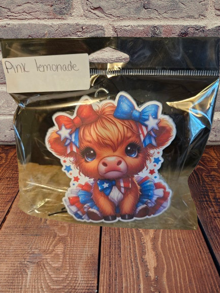 Cow - Red, White and Blue