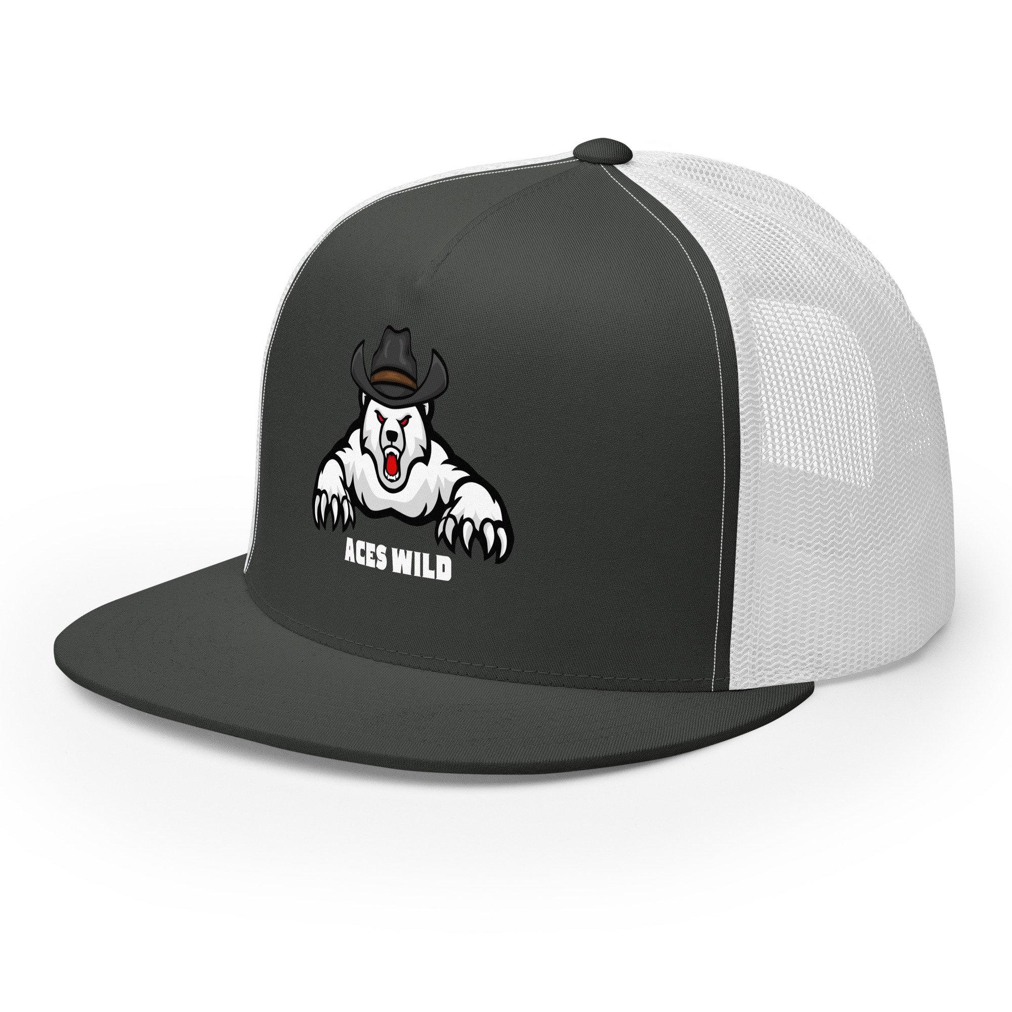 5-panel-trucker-cap-charcoal-white-left-front-66a93324e7fee.jpg