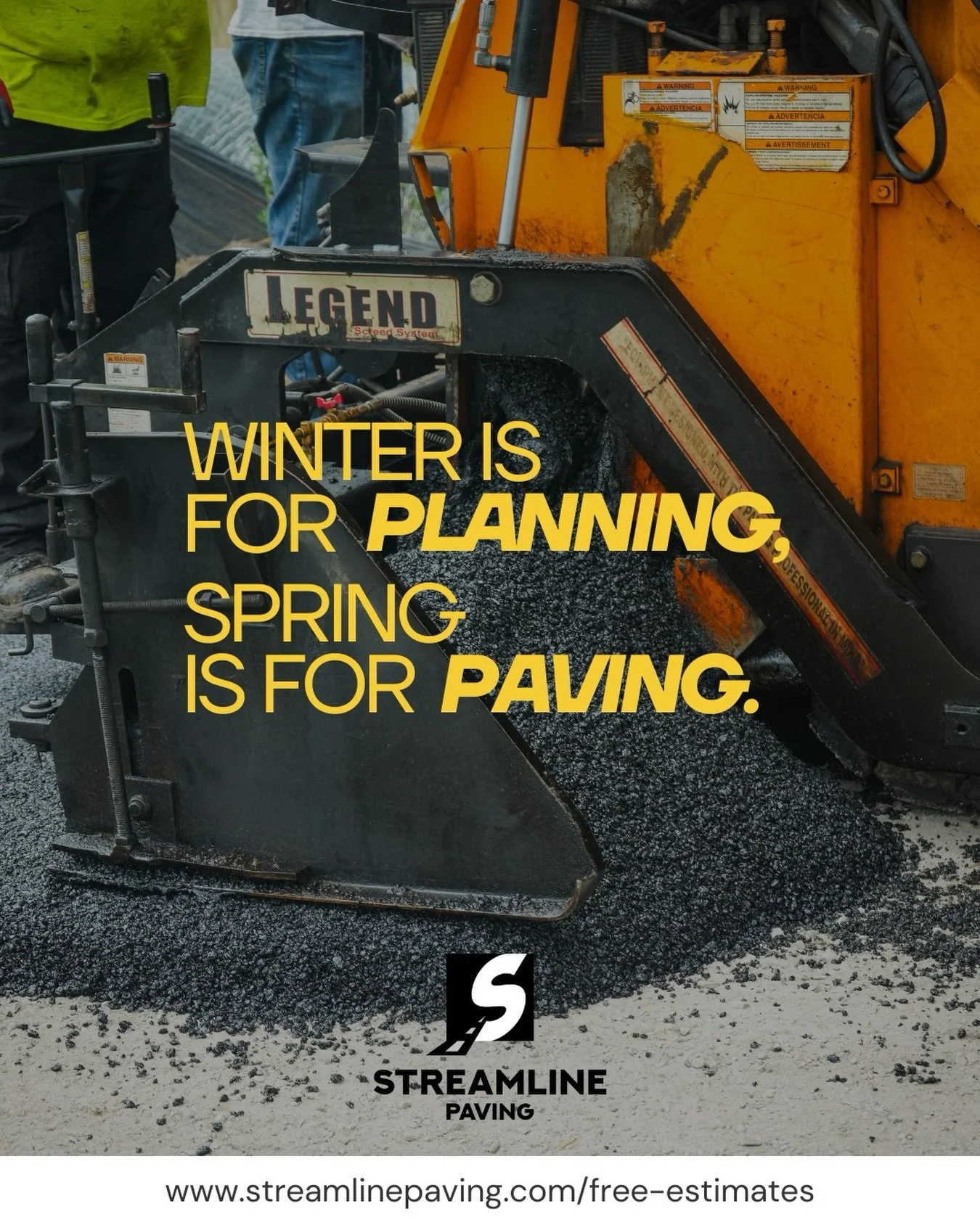While paving season depends on weather, planning doesn&rsquo;t.

Winter is an ideal time to review property needs, establish budgets, and set timelines. Early conversations help ensure projects are ready to move forward when conditions allow. Book yo