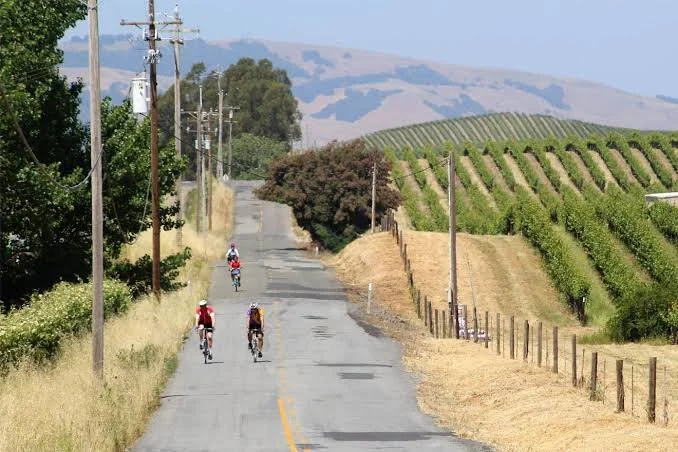 Lovall Valley and Dry Creek from Stanly Ranch Ride