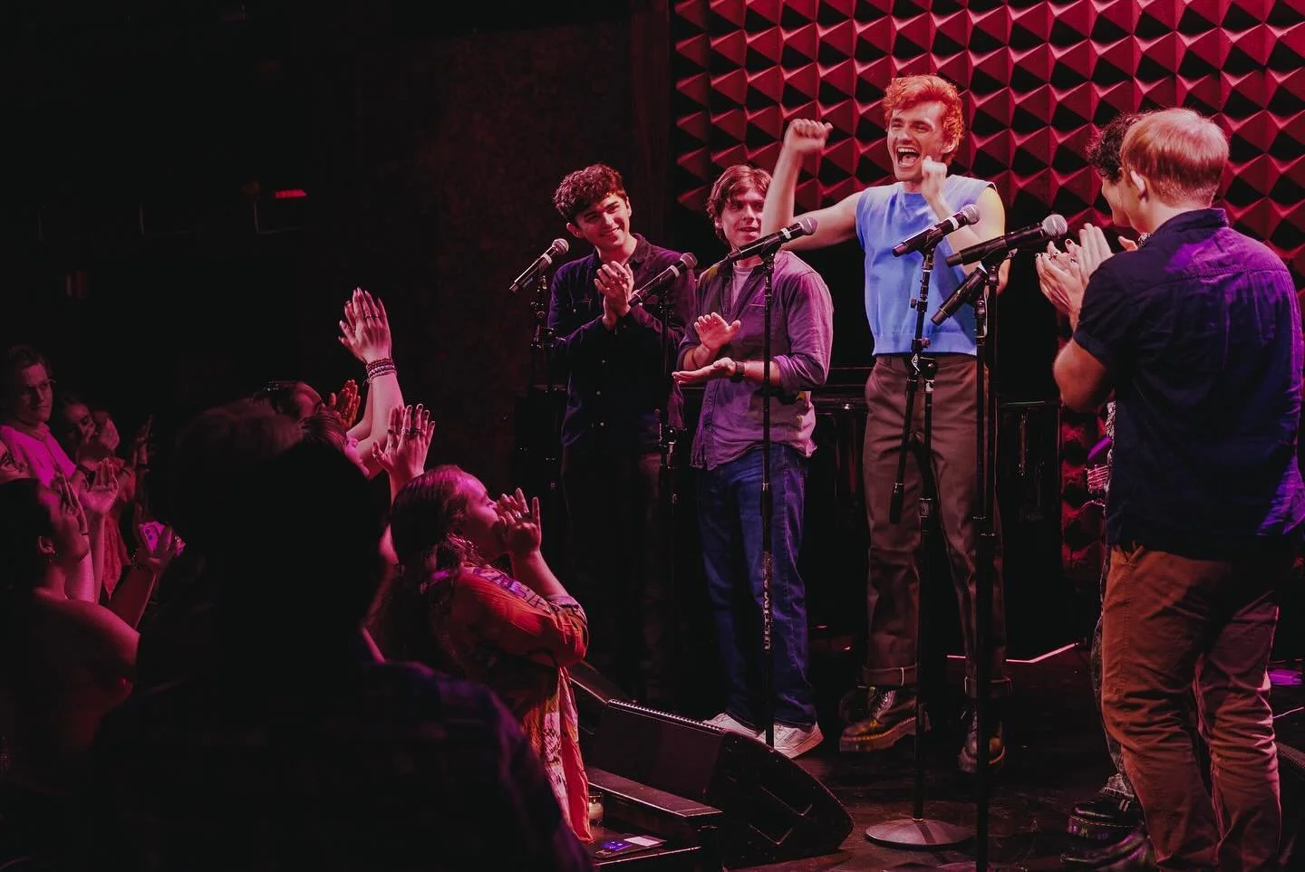 how lucky we are to exist at the same time as @theethancarlson !!!

so grateful to be apart of this special night and have the chance to sing some incredible music :))

big thanks to Ethan &amp; @ryanscottoliver for this opportunity and their unwaver