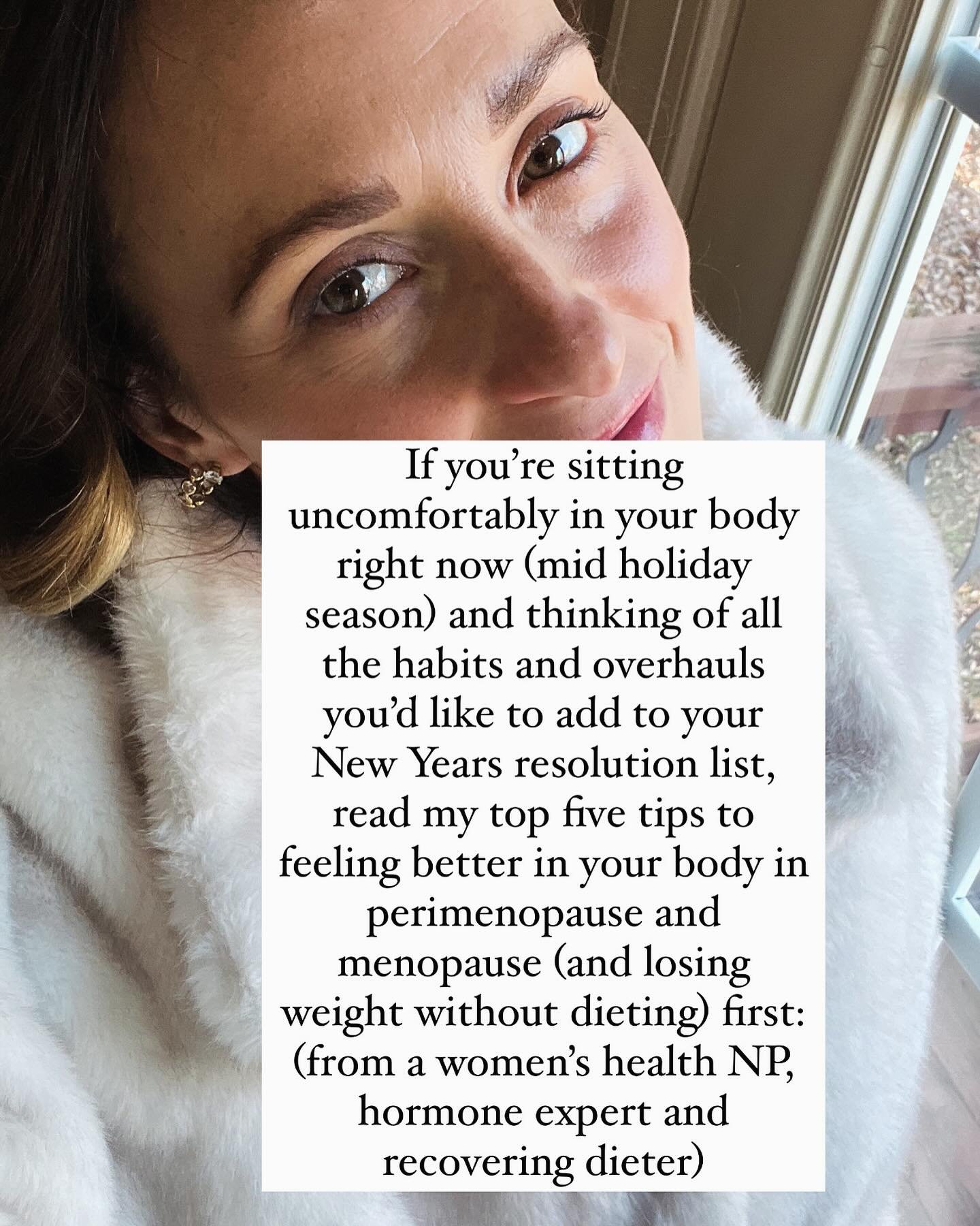 Don&rsquo;t start the new year with more hard. Choose the things that help you do more with less. 

What we need more of:
Connection 
Downtime 
Sleep 
Self-love
Quality support 

#perimenopausesymptoms #menolife #newyearsresolutions #weightgain #midl