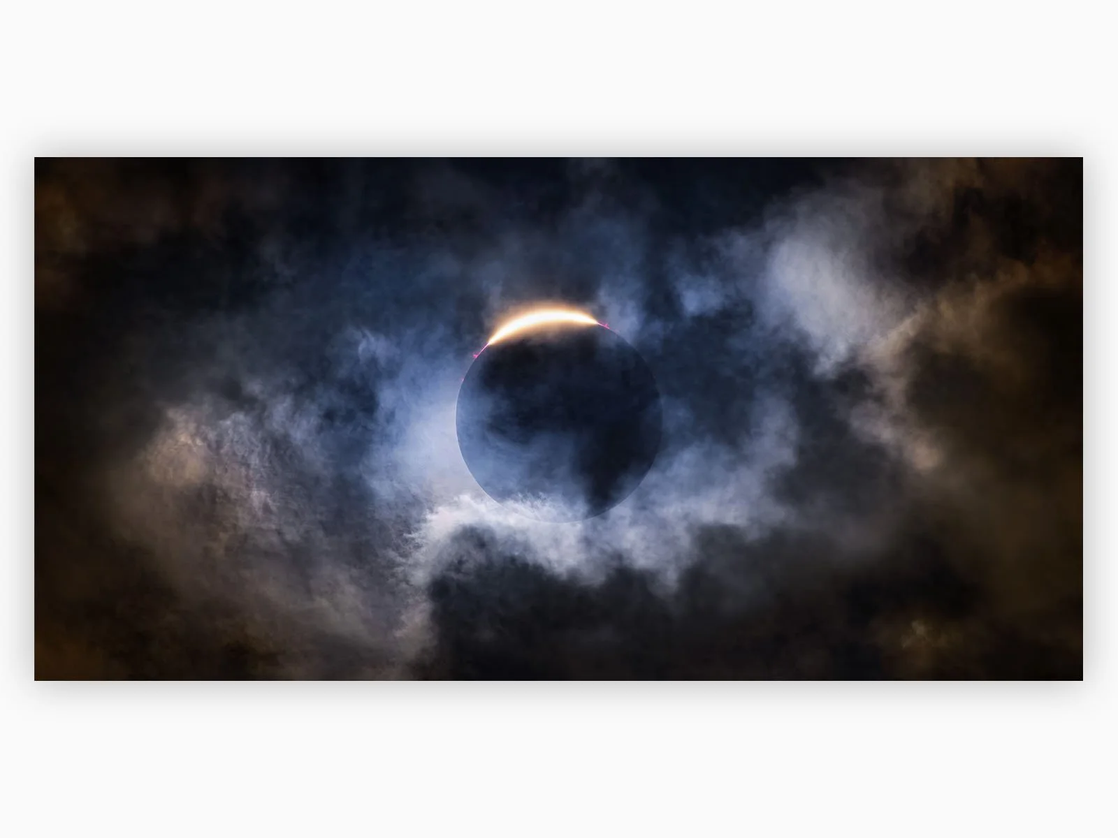 Diamond Ring Phase – Total Solar Eclipse 2024